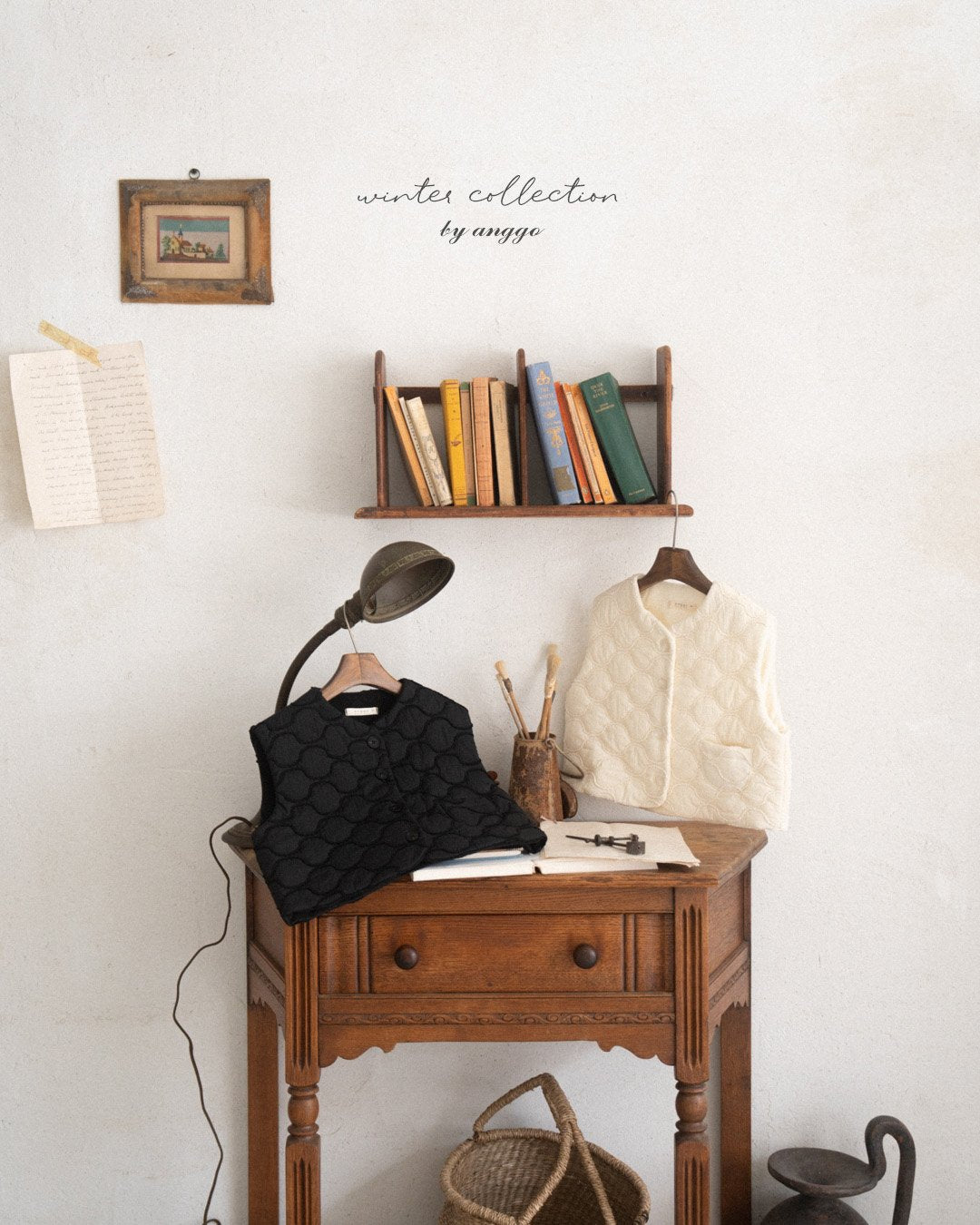 (予約) anggo / Madeleine Vest