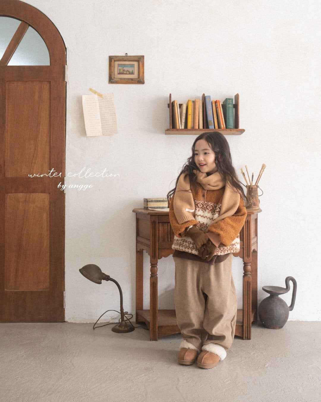 (予約) anggo / Croissant pants