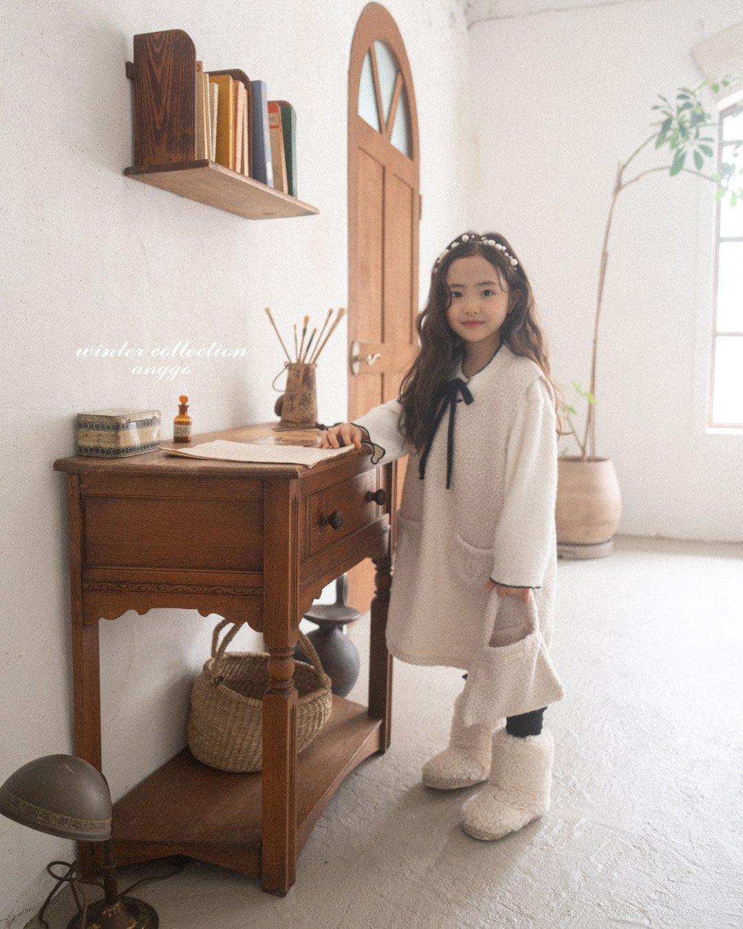 (予約) anggo / Yogurt dress