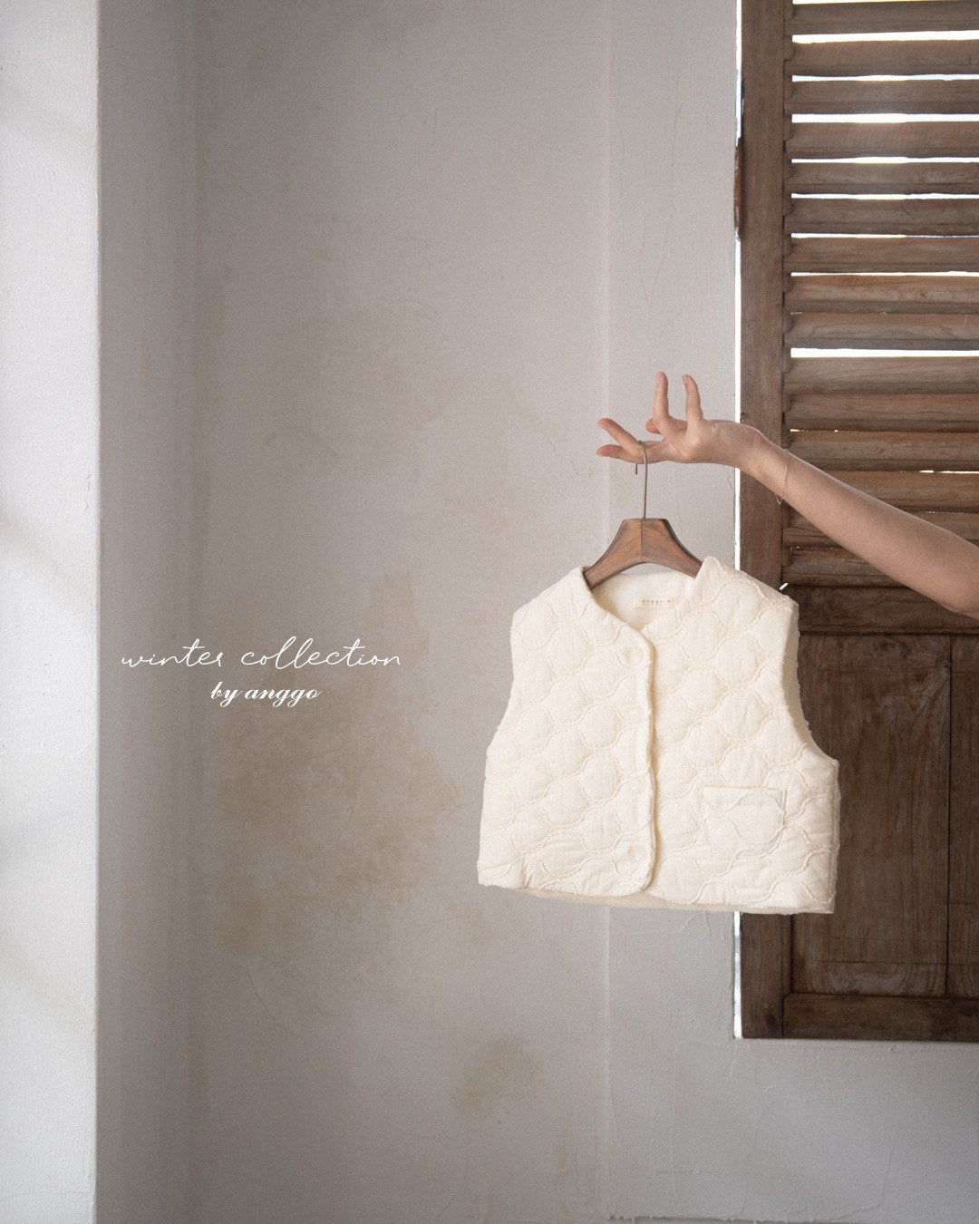 (予約) anggo / Madeleine Vest