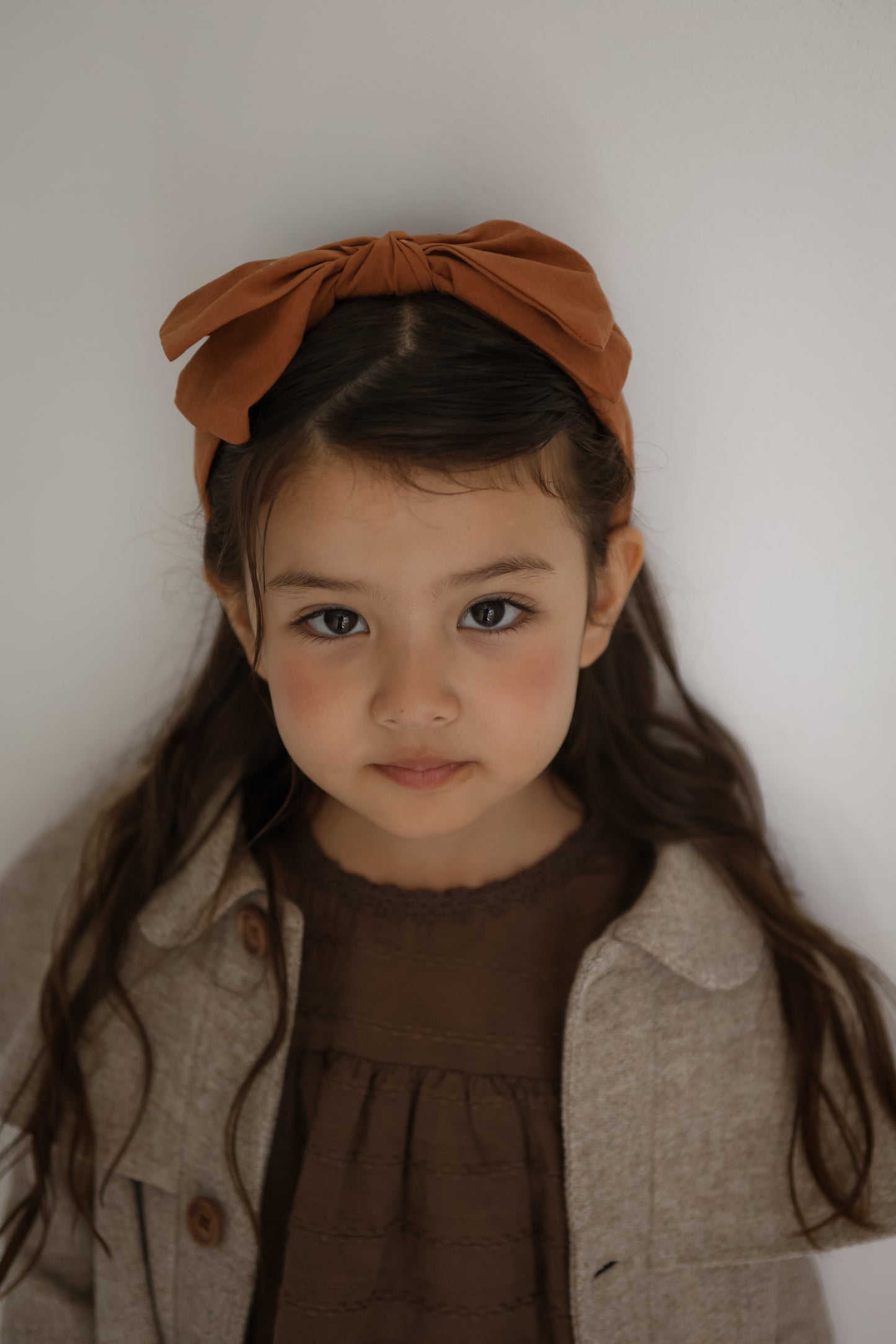 the beige / Jacquard Blouse