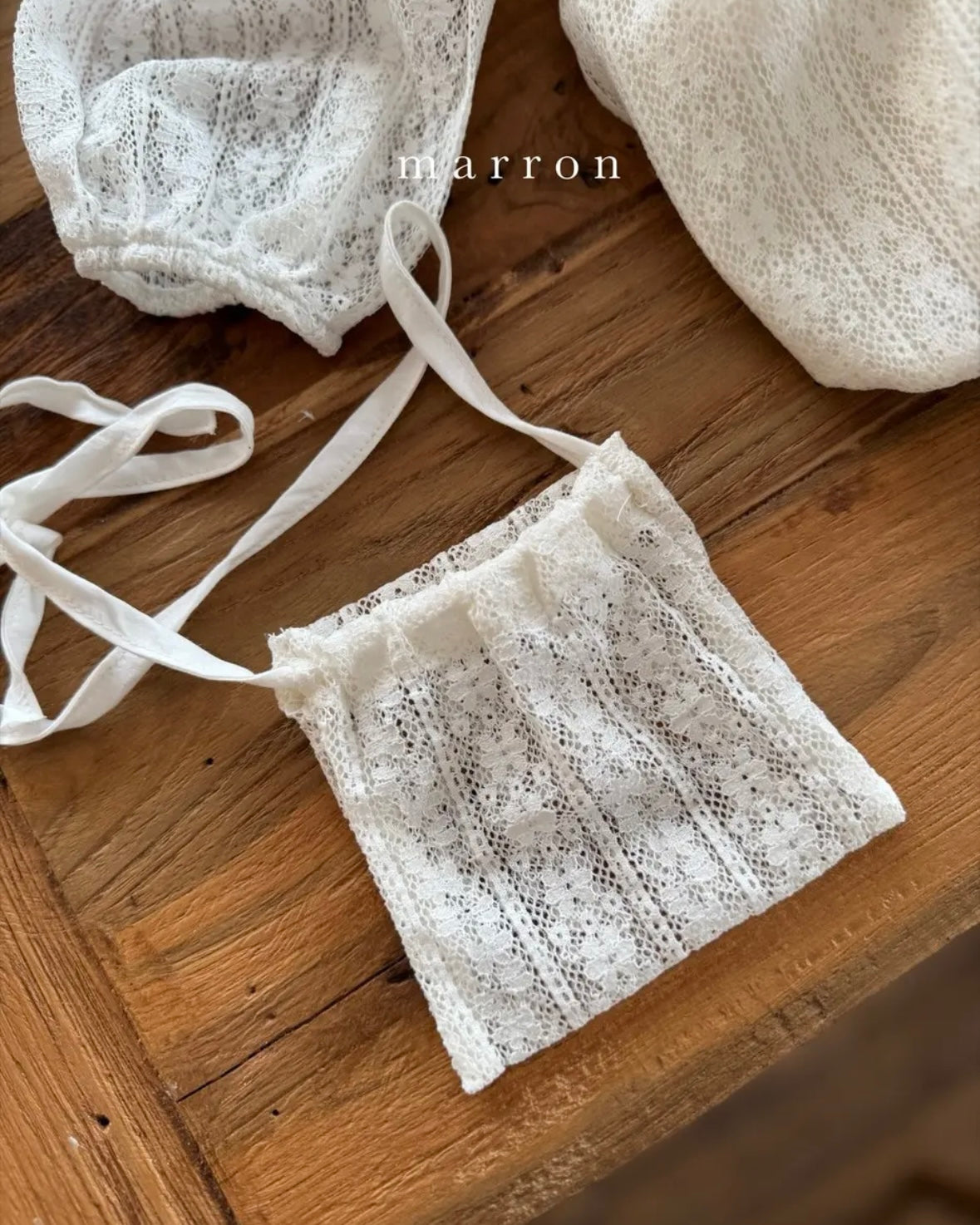 marron / Mini Bag Suit
