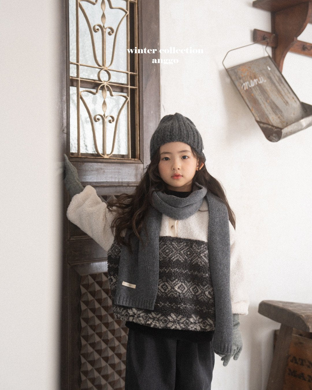(予約) anggo / Pecan Sweatshirt