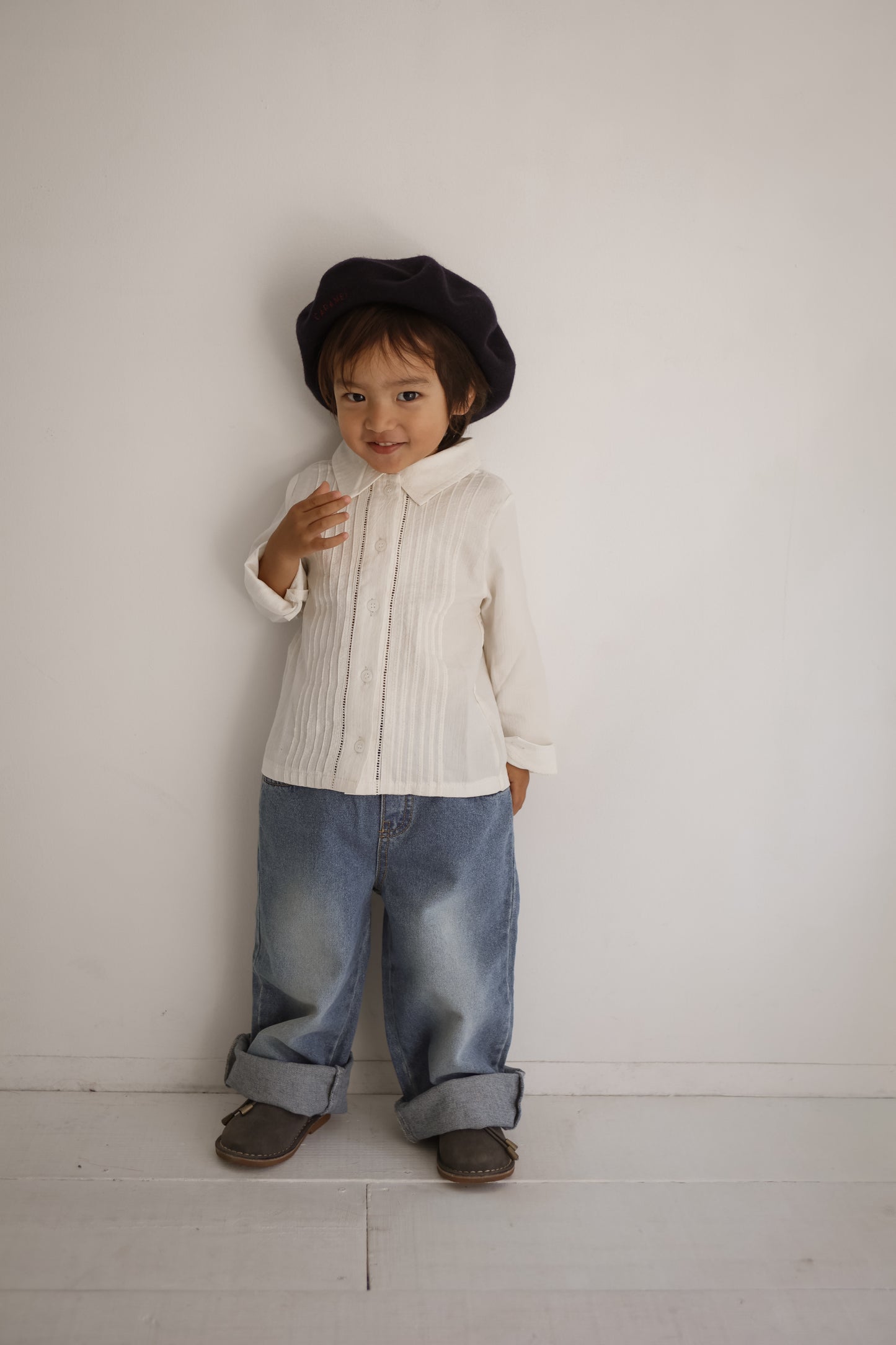 (送料無料)OREN / Arlo Pintuck Shirt