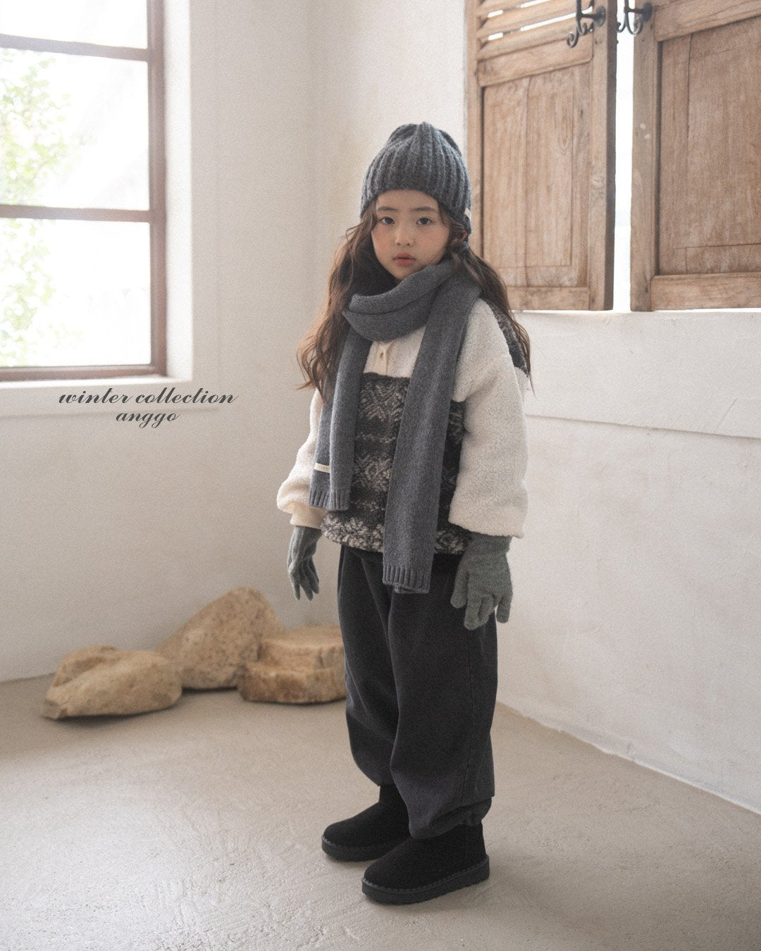 (予約) anggo / Pecan Sweatshirt