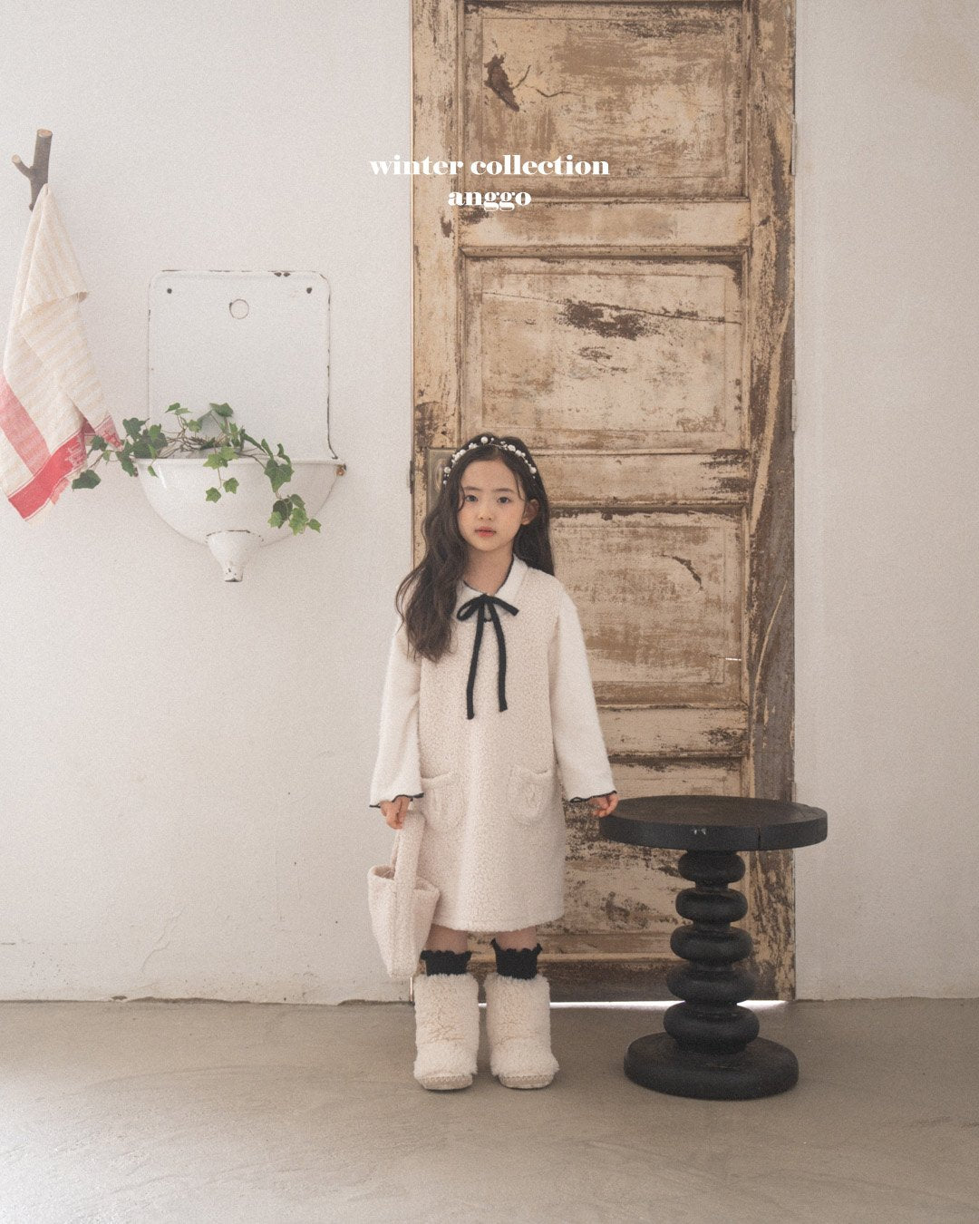 (予約) anggo / Yogurt dress