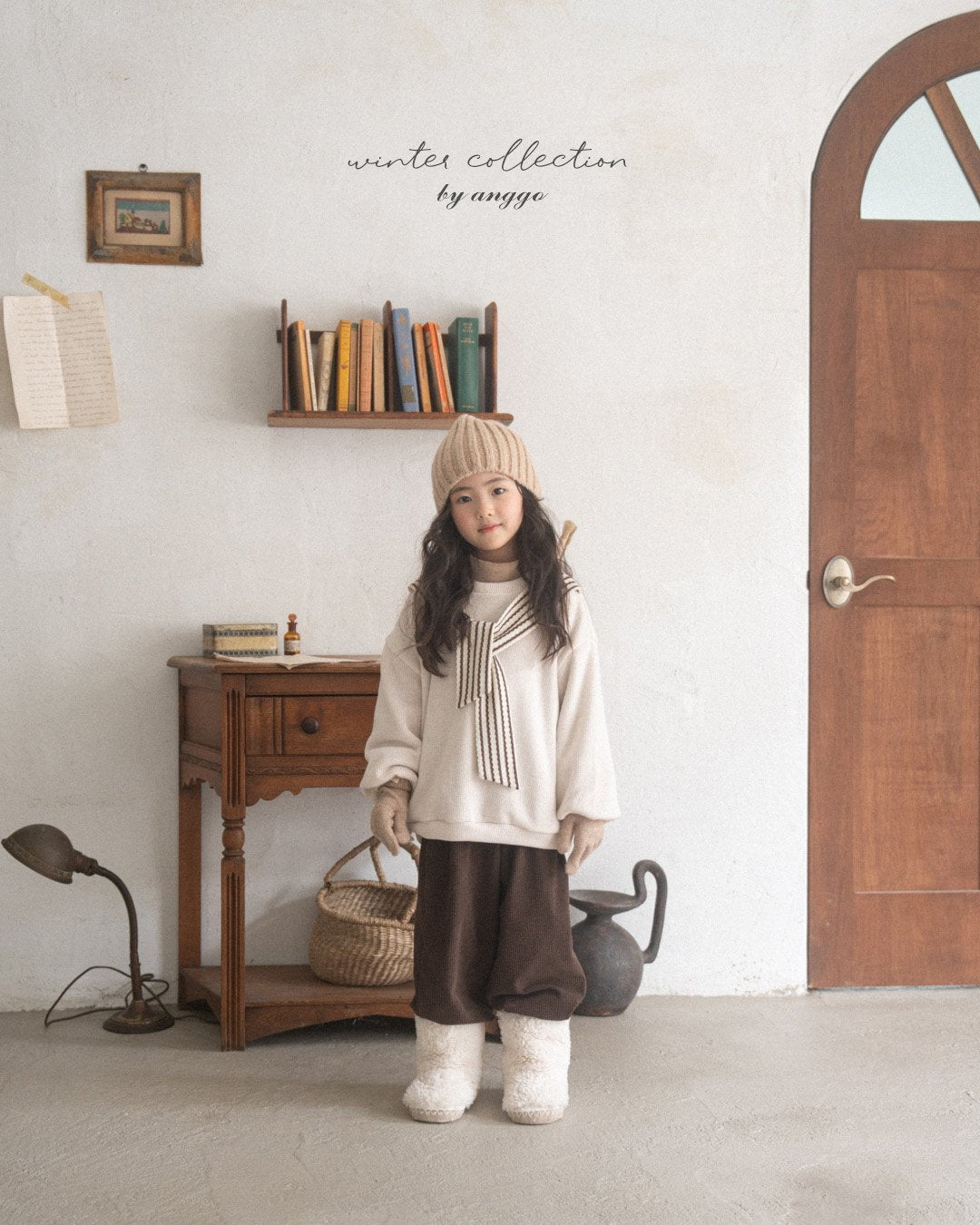 (予約) anggo / Knit groves