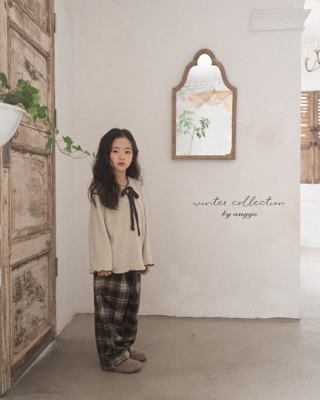 (予約) anggo / Latte Tshirt