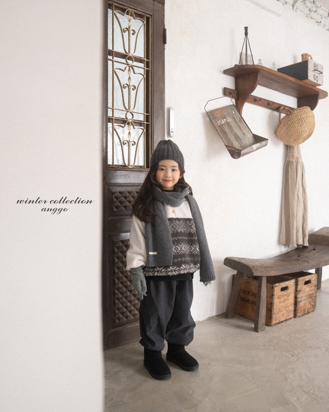 (予約) anggo / Knit groves