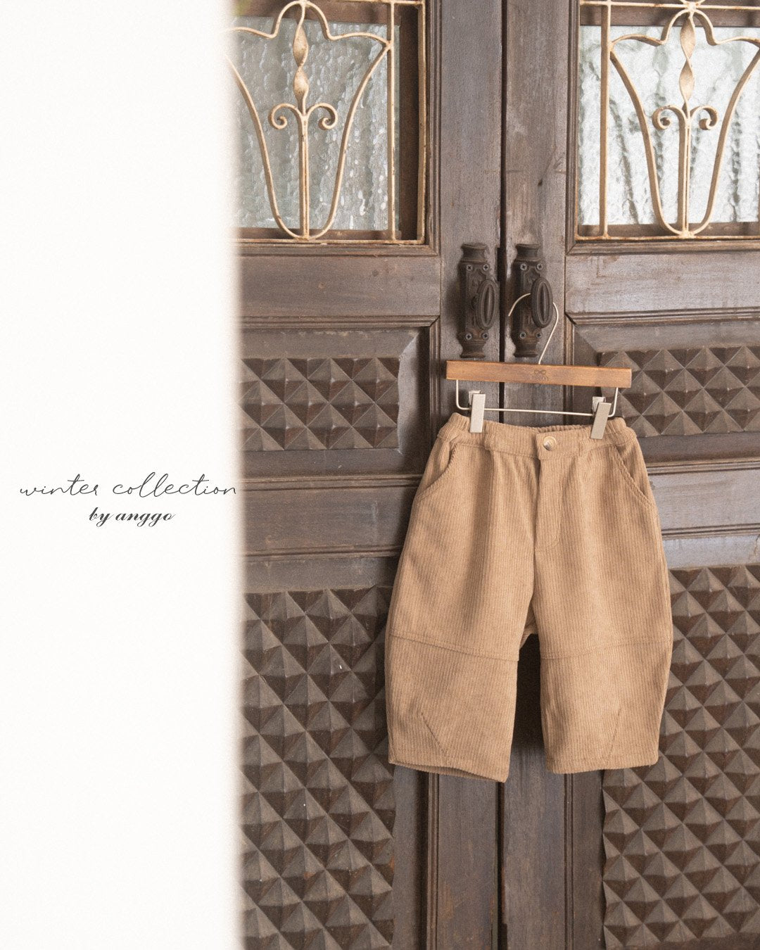 (予約) anggo / Croissant pants