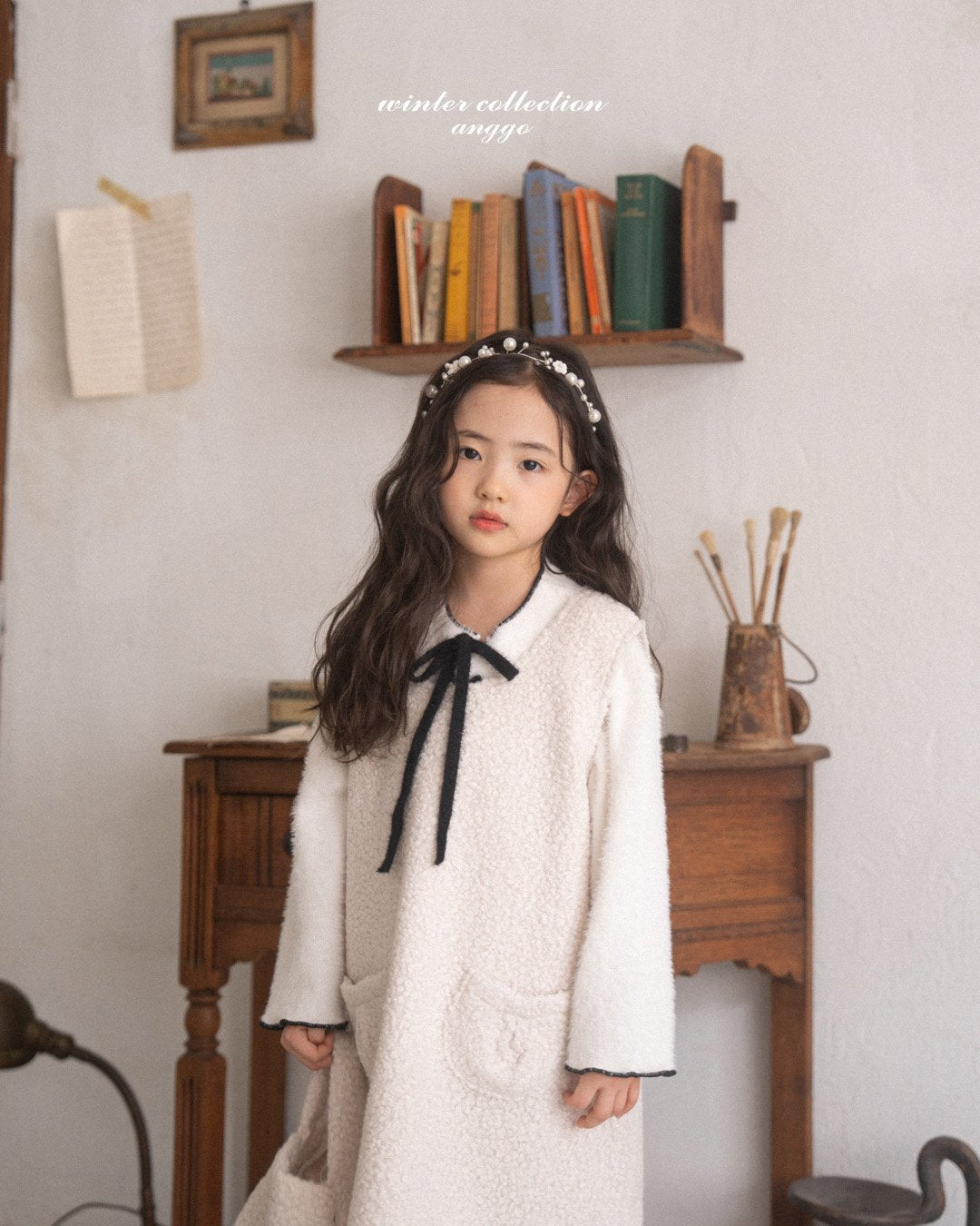 (予約) anggo / Yogurt dress