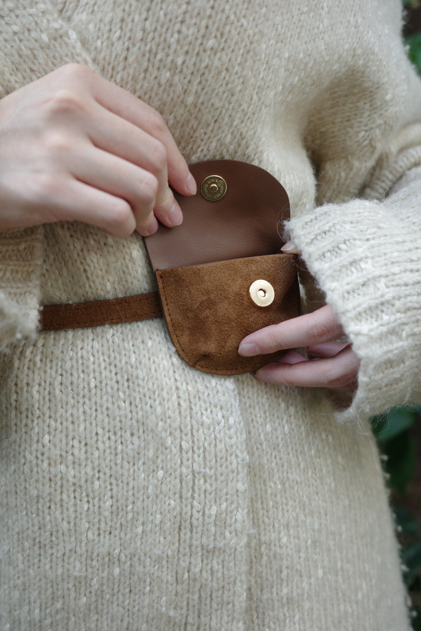 ecrin / Suede Coin Bag