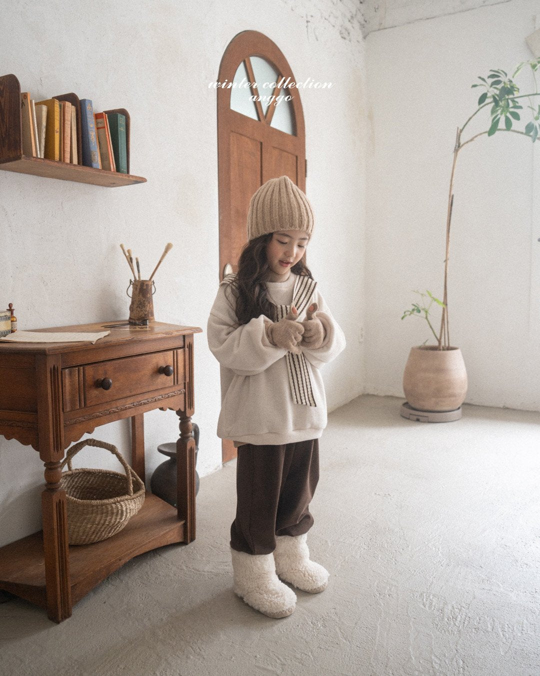 (予約) anggo / Knit groves