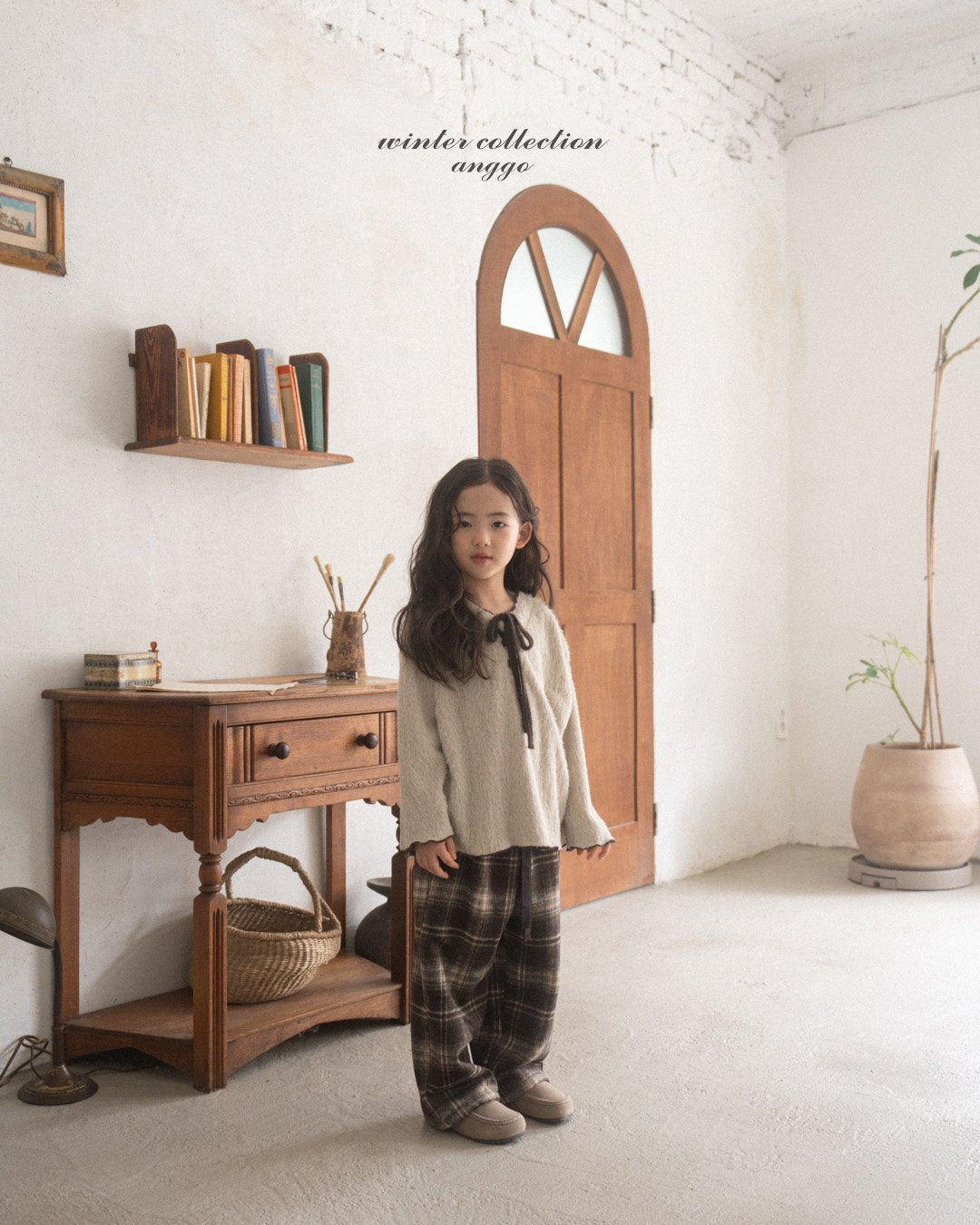 (予約) anggo / Latte Tshirt
