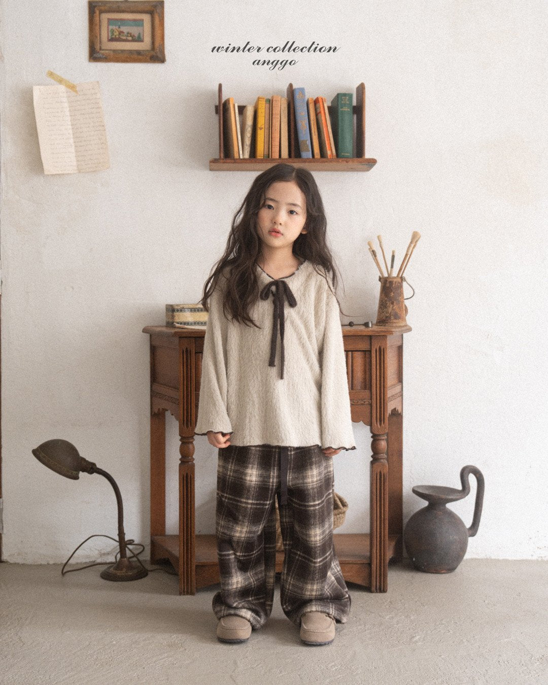 (予約) anggo / Latte Tshirt