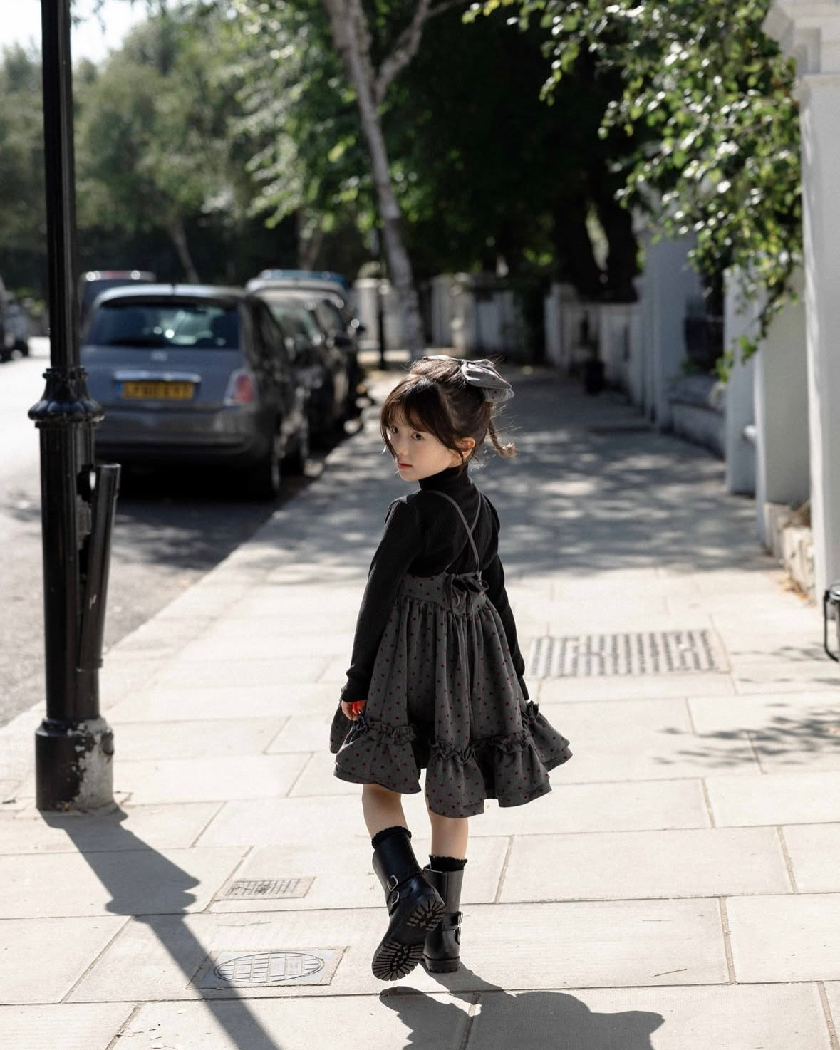 (送料無料)wonny ribbon / Heart dot skirt