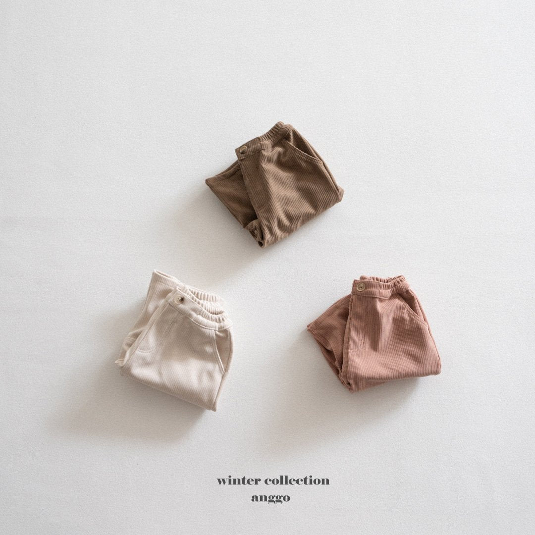 (予約) anggo / Croissant pants