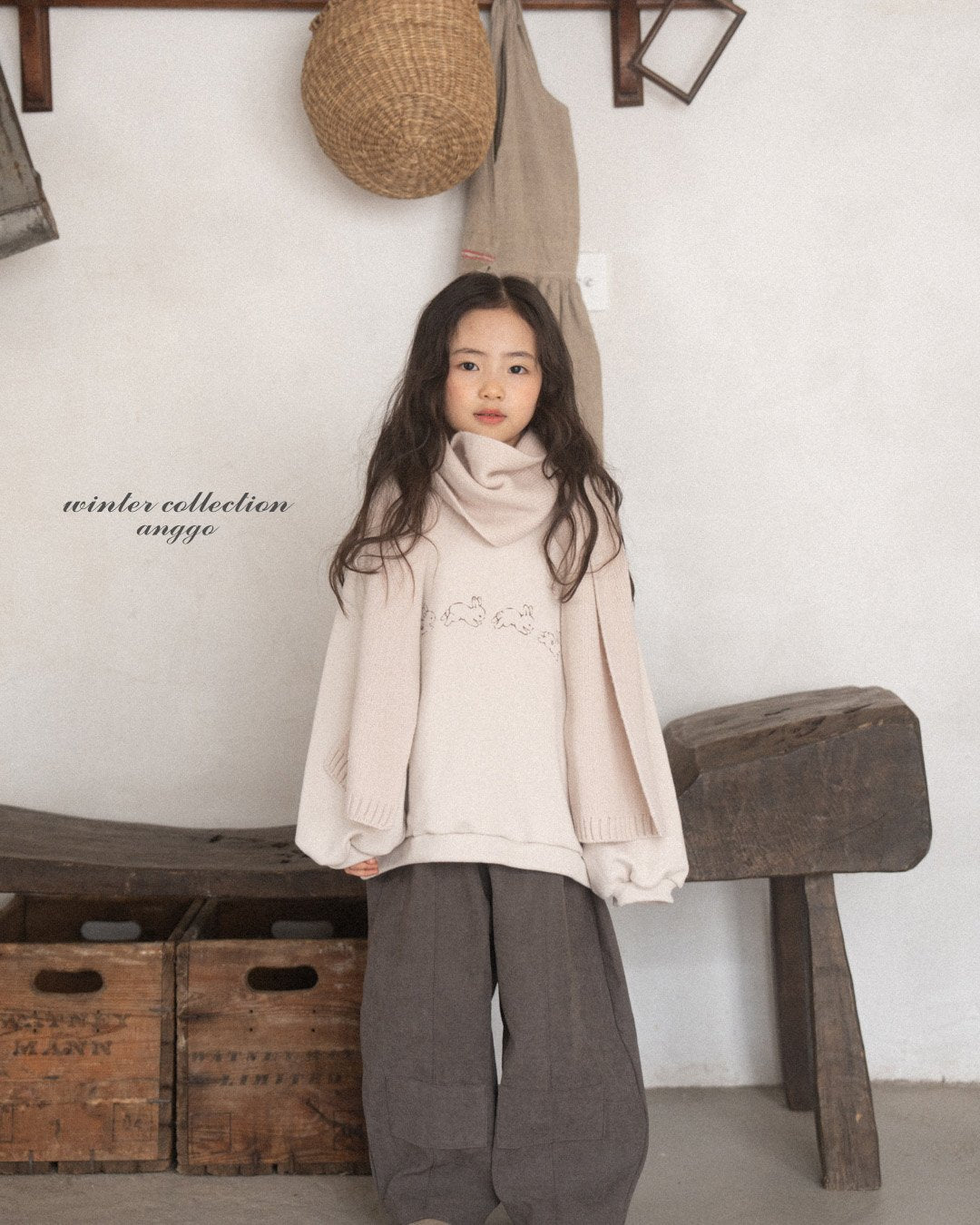 (予約) anggo / Brownie pants