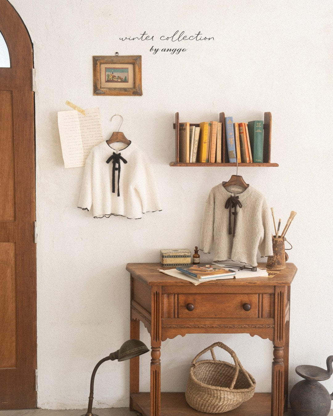 (予約) anggo / Latte Tshirt