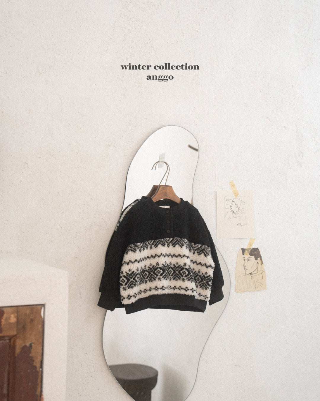 (予約) anggo / Pecan Sweatshirt