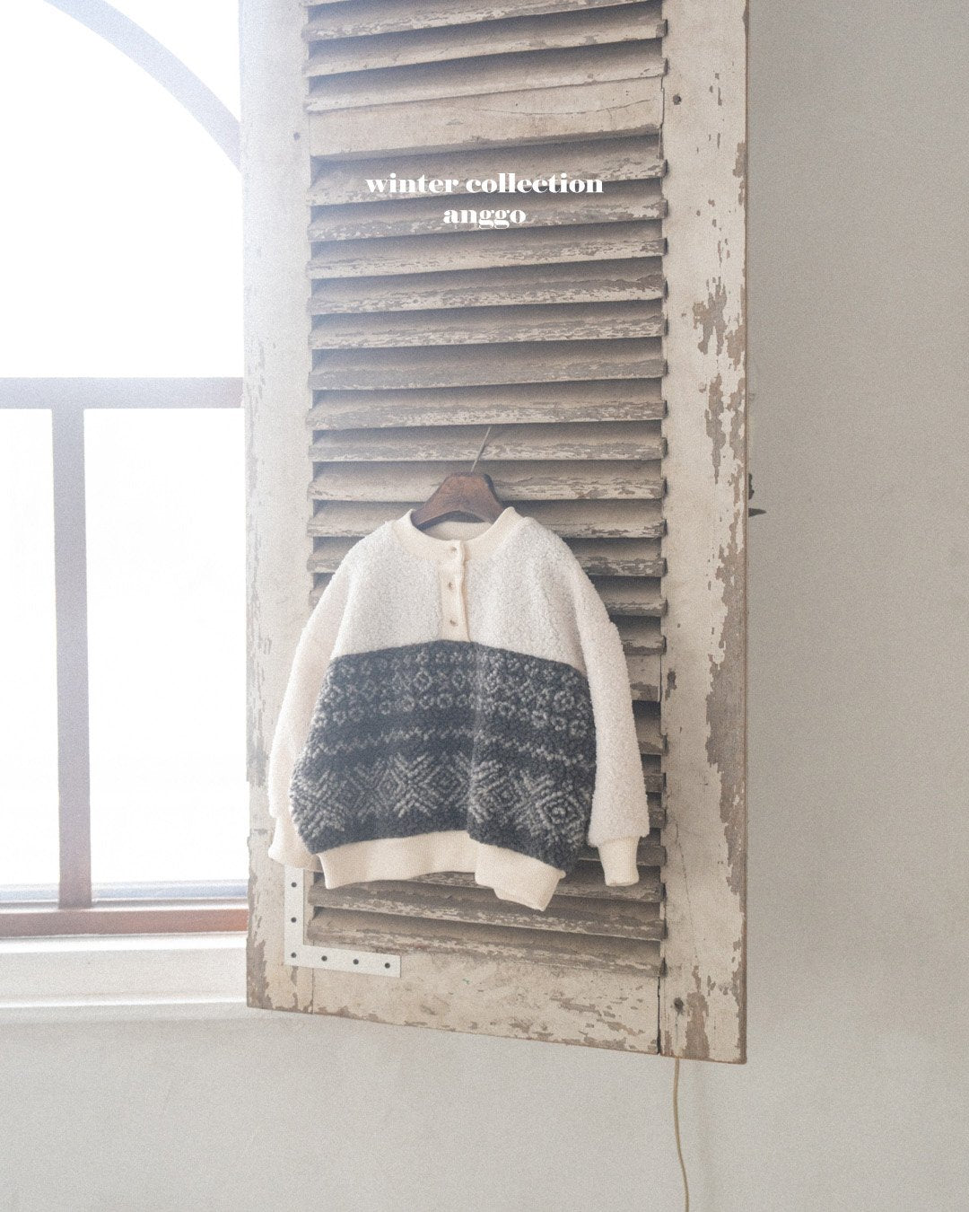 (予約) anggo / Pecan Sweatshirt