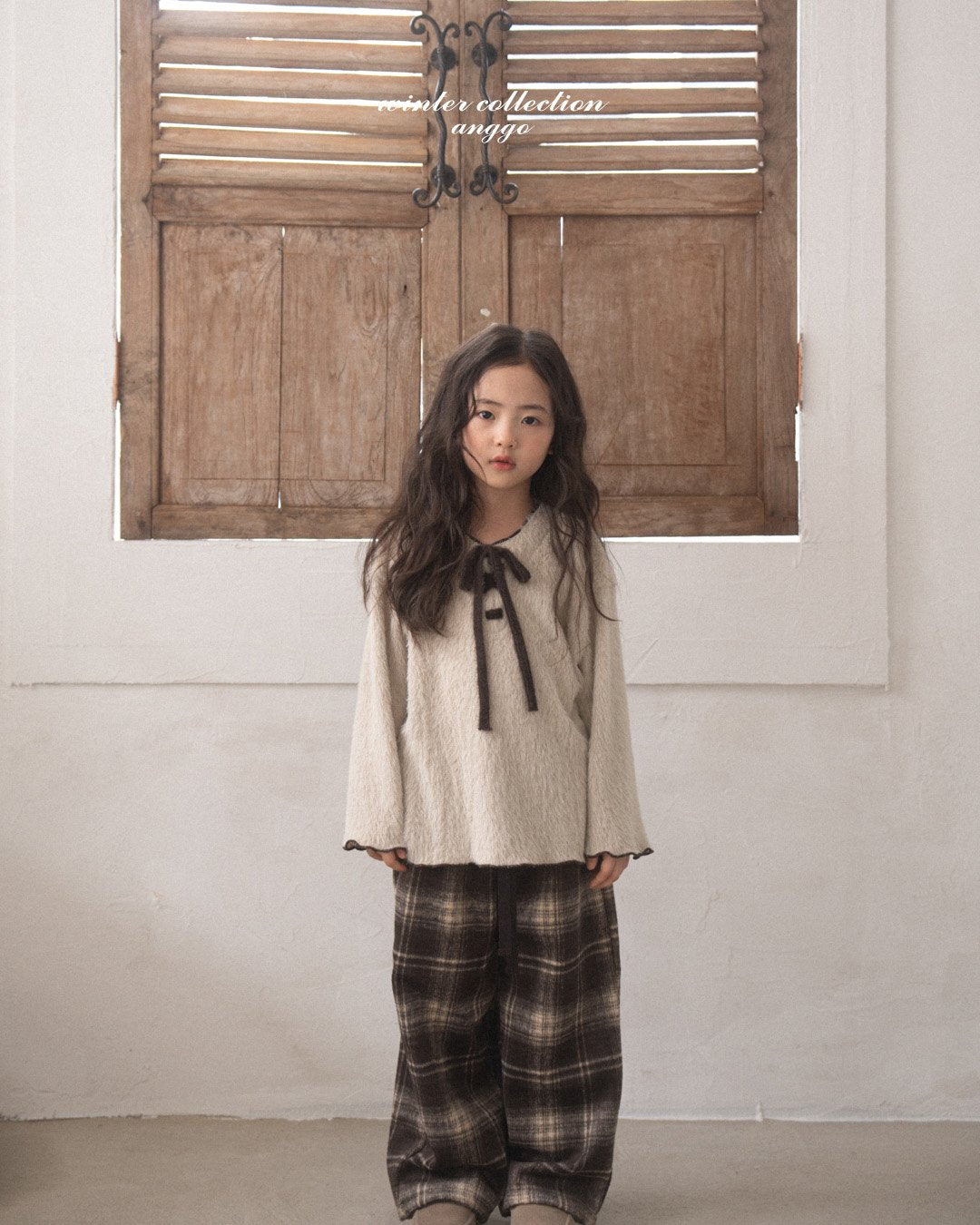 (予約) anggo / Chex pants