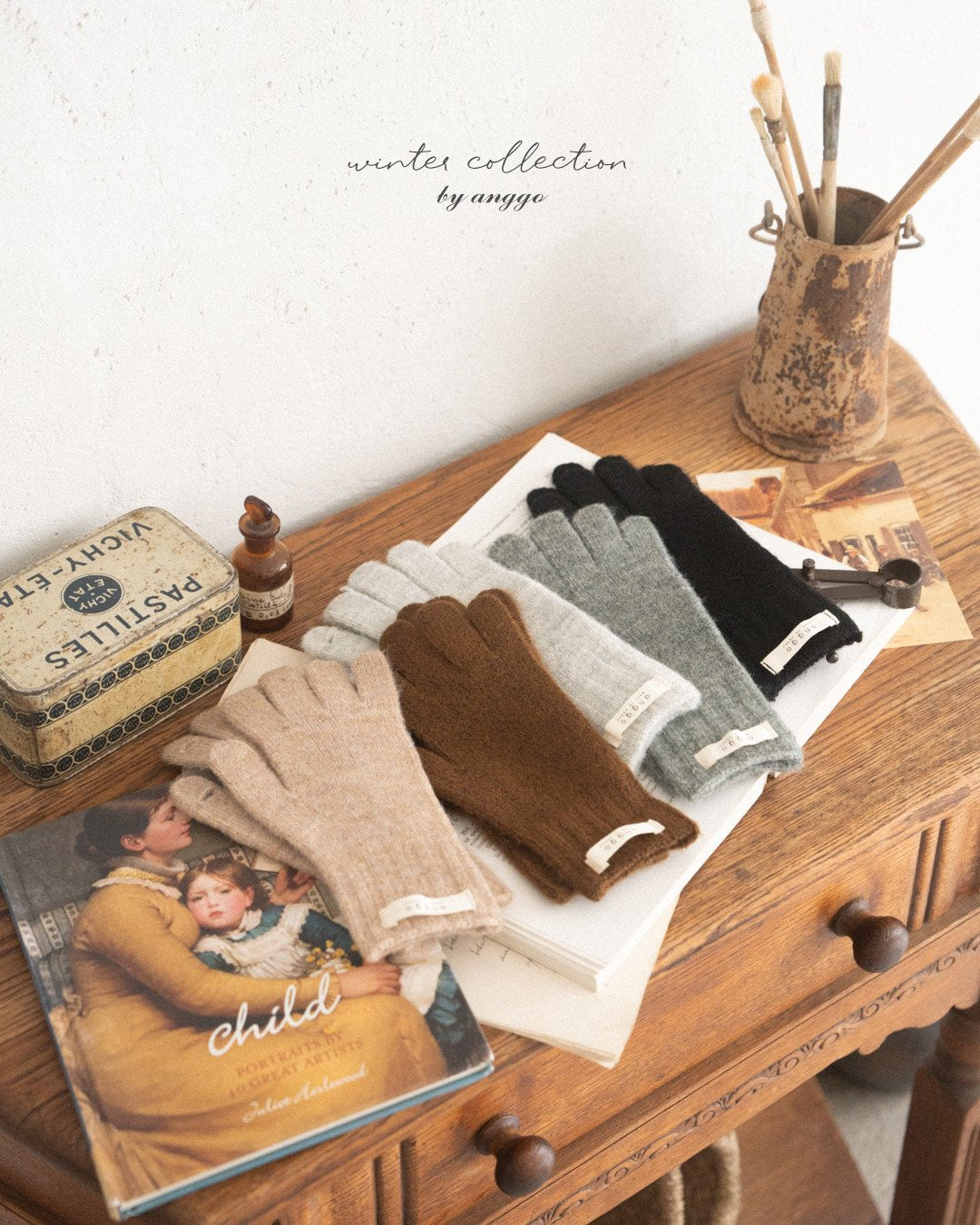 (予約) anggo / Knit groves