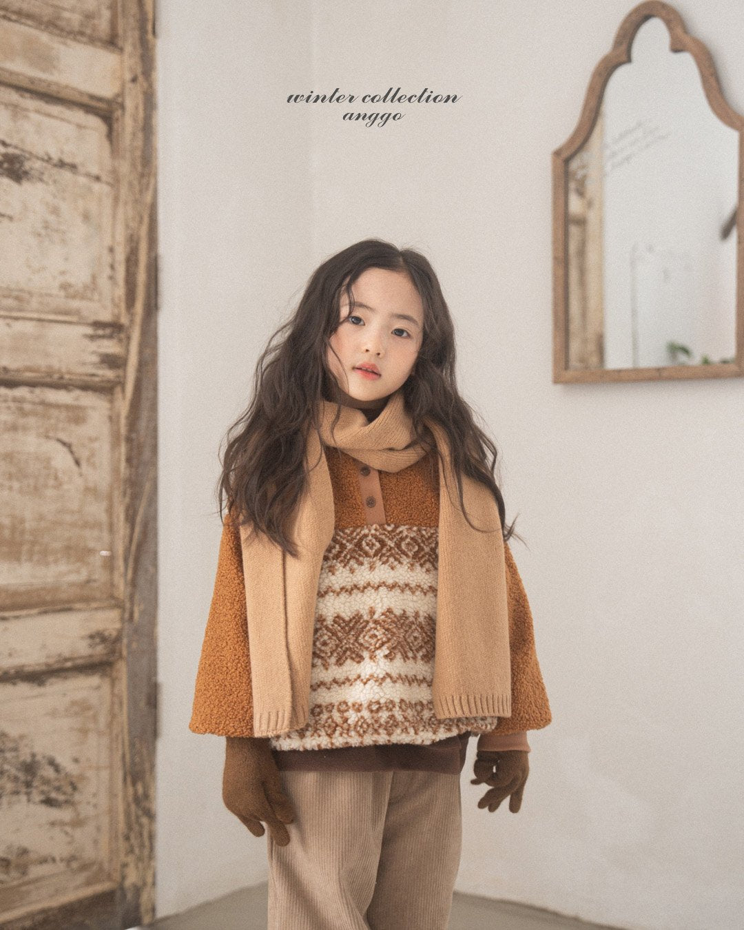 (予約) anggo / Pecan Sweatshirt