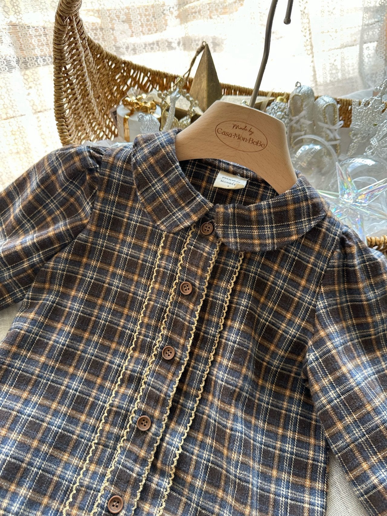 (予約) monbebe /  Lumino blouse