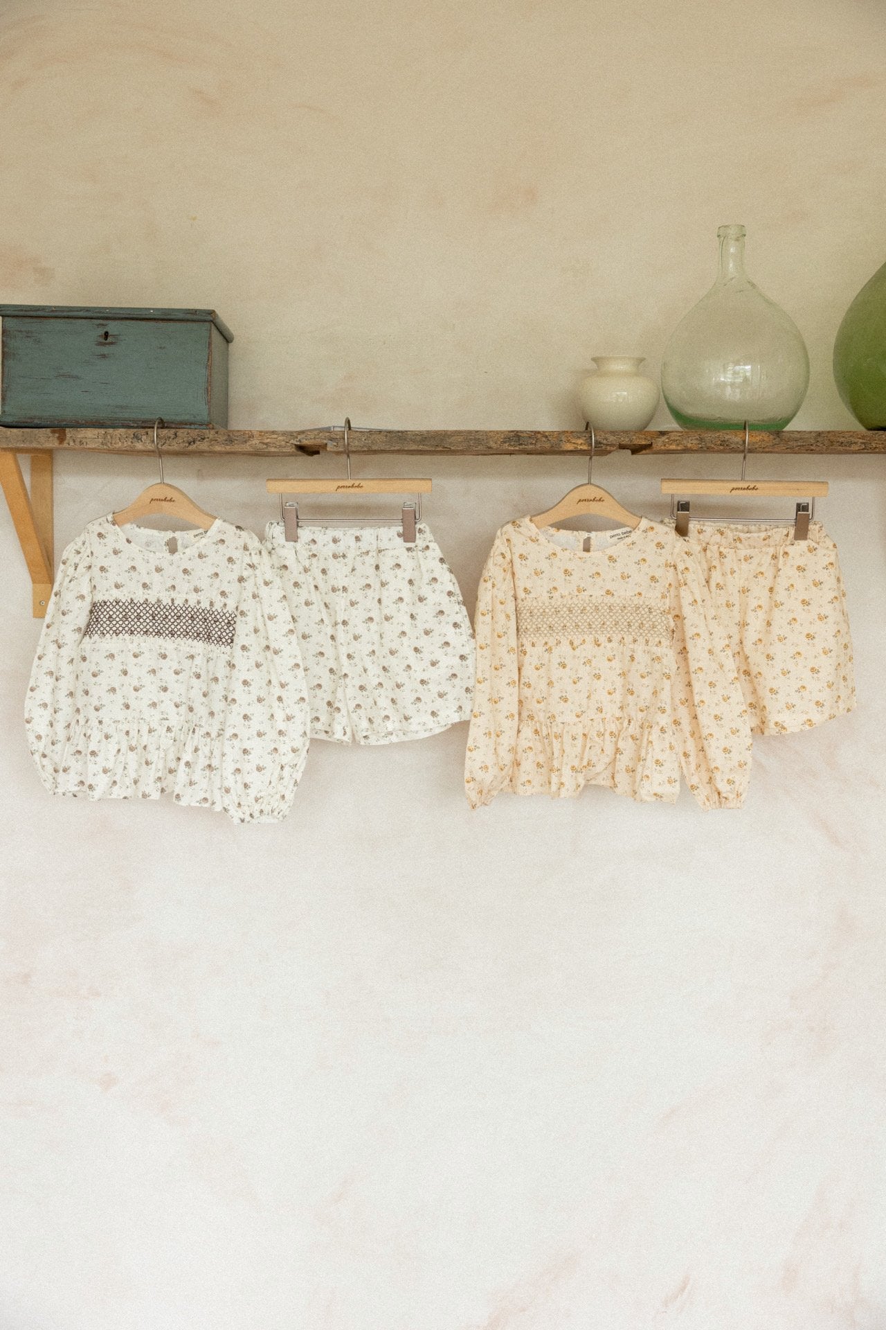 (予約)perro bebe / Bonny setup - cream