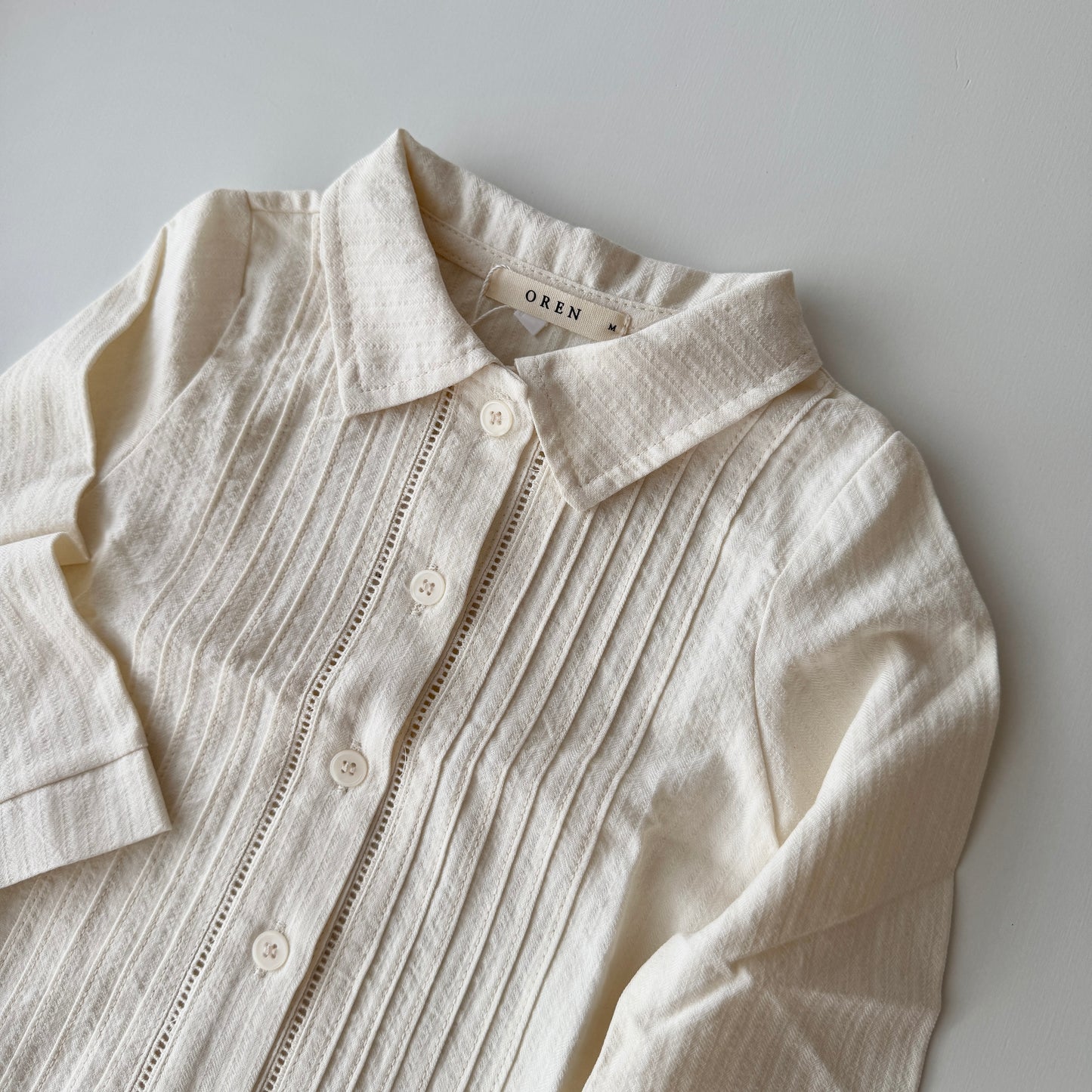 (送料無料)OREN / Arlo Pintuck Shirt