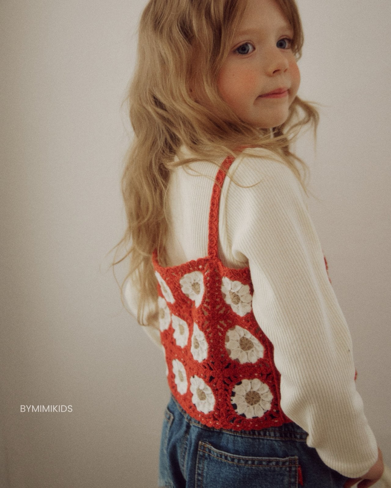 BY MIMI / Brushed Denim pants