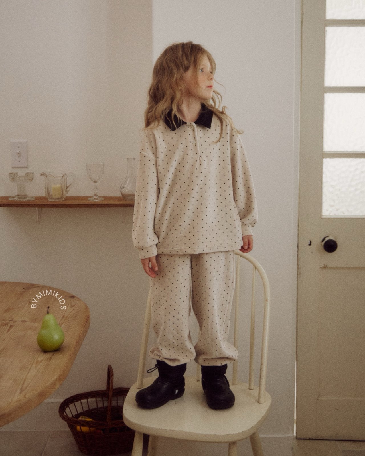 BY MIMI /   Dot Collar T