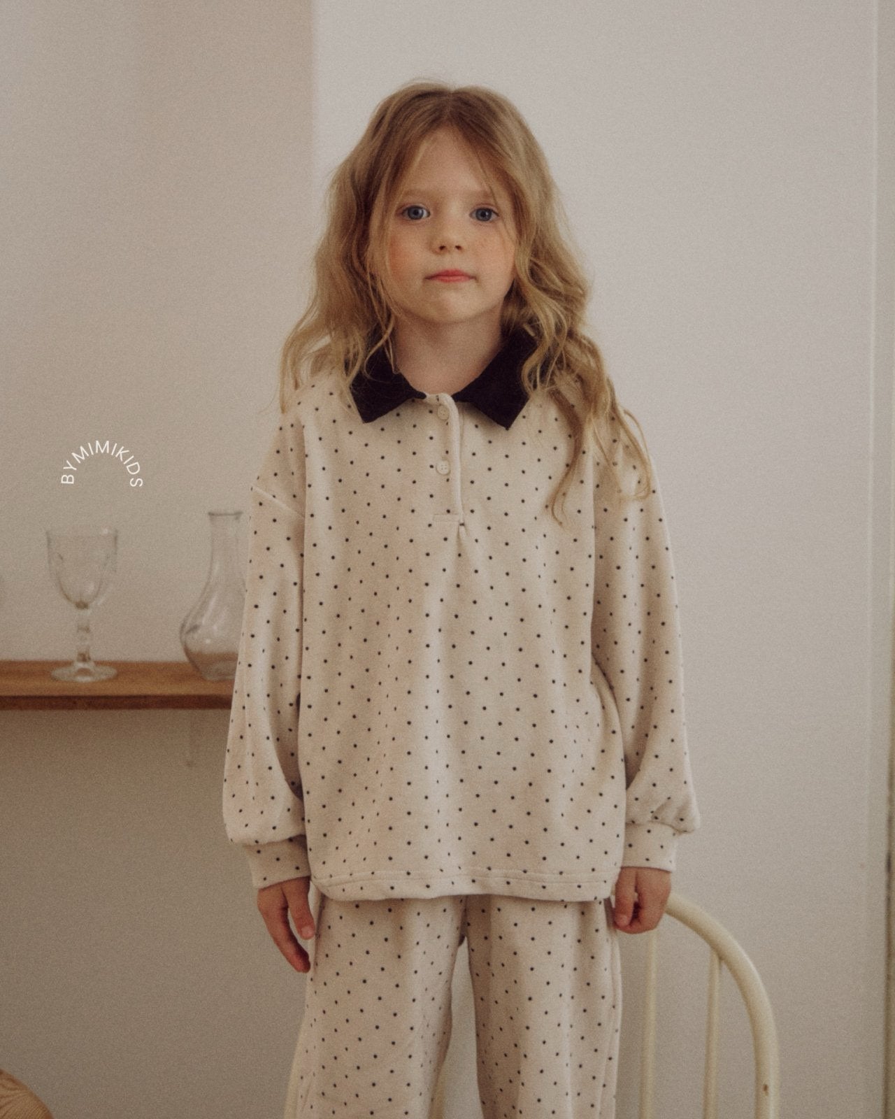 BY MIMI /   Dot Collar T