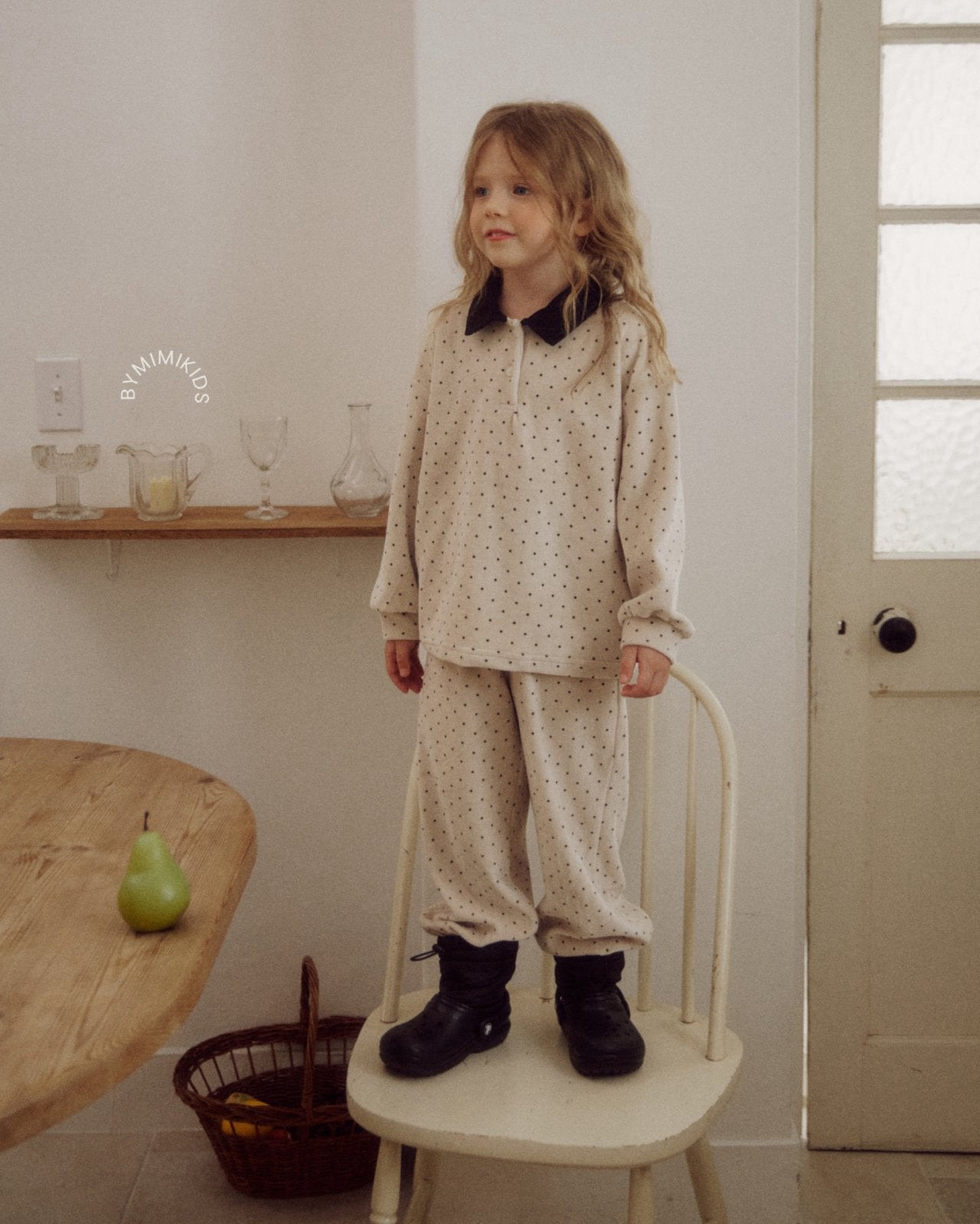 BY MIMI /   Dot Collar T
