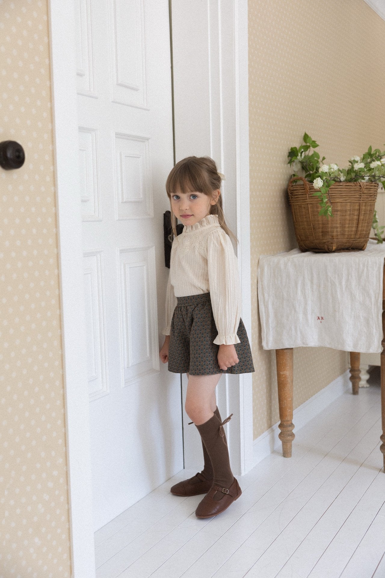 <予約>Perro bebe / Isabella Blouse