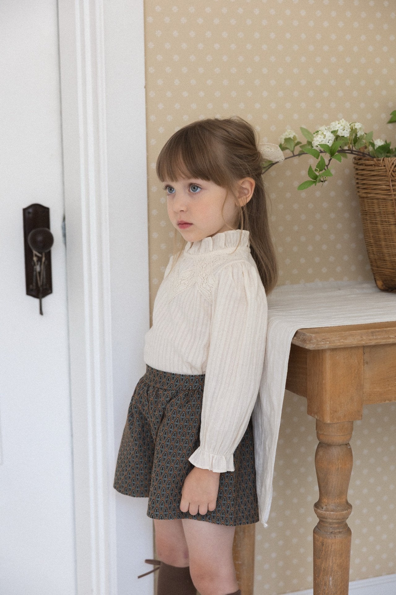 <予約>Perro bebe / Isabella Blouse