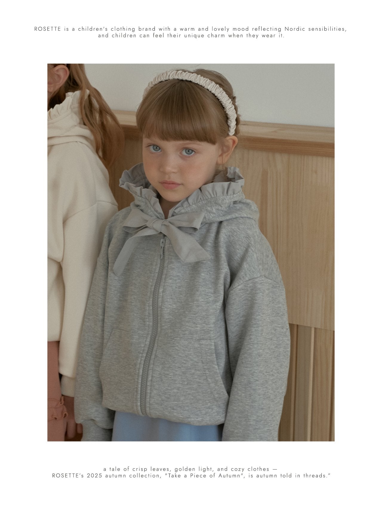 <予約>ROSETTE / Julia Hooded Jumper