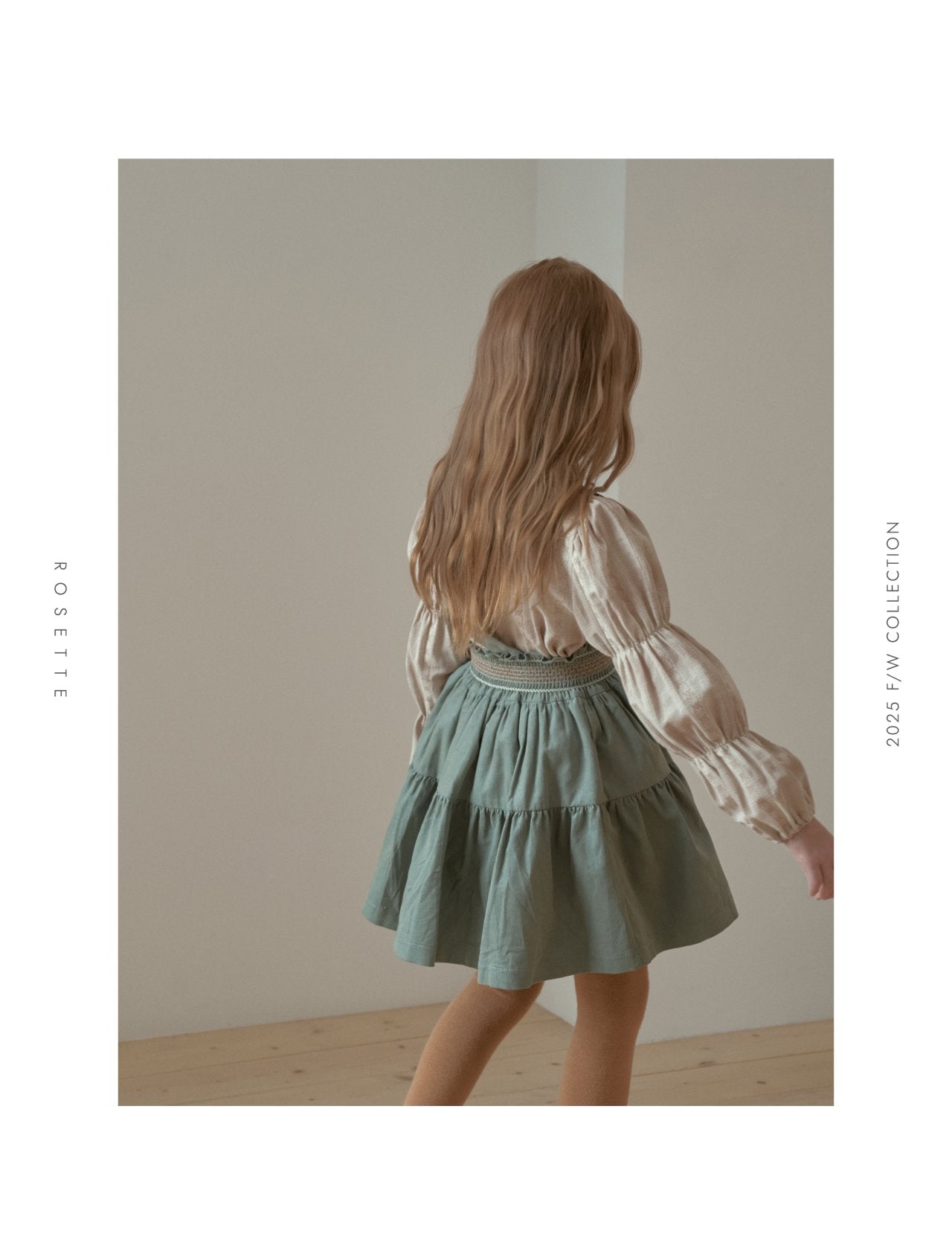 <予約>ROSETTE / Cezanne Melange Skirt