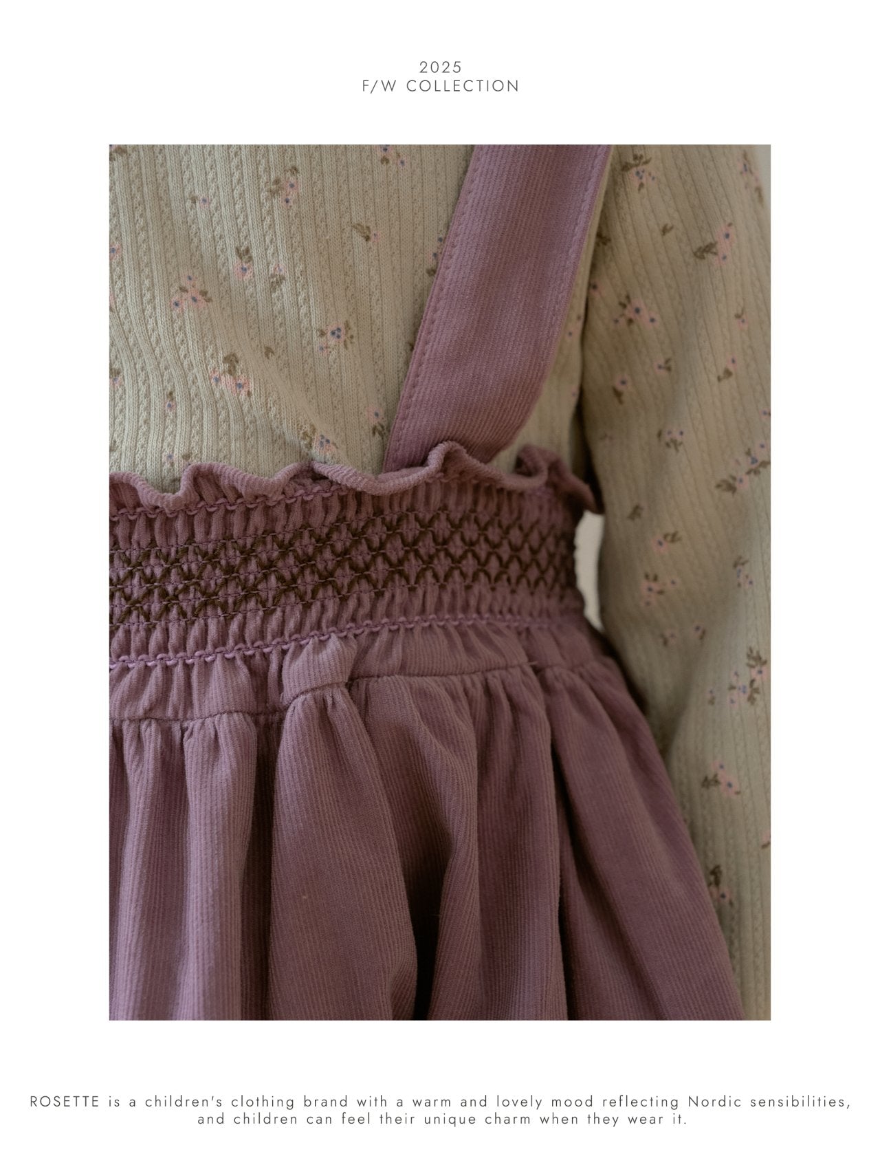 <予約>ROSETTE / Cezanne Melange Skirt