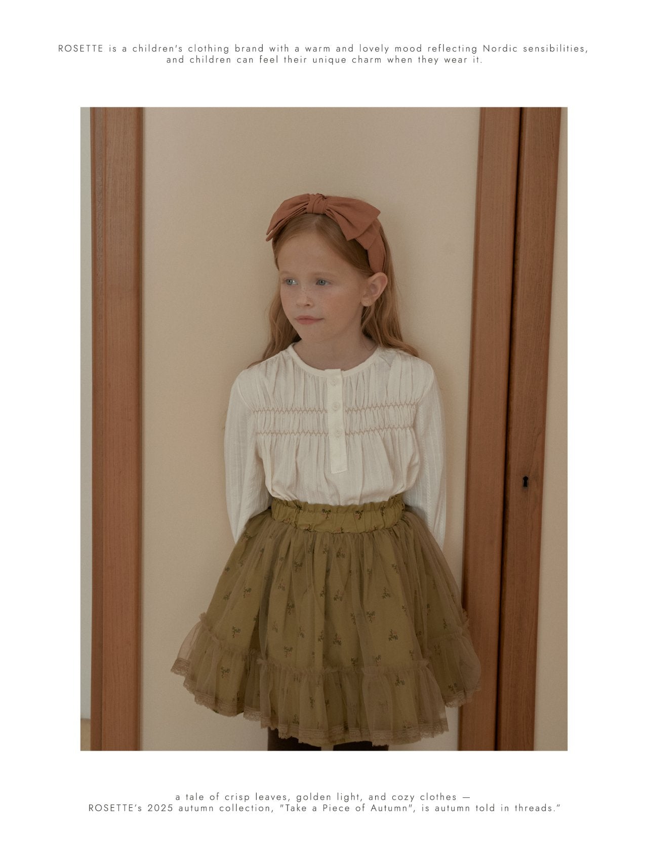 <予約>ROSETTE / Laura Skirt