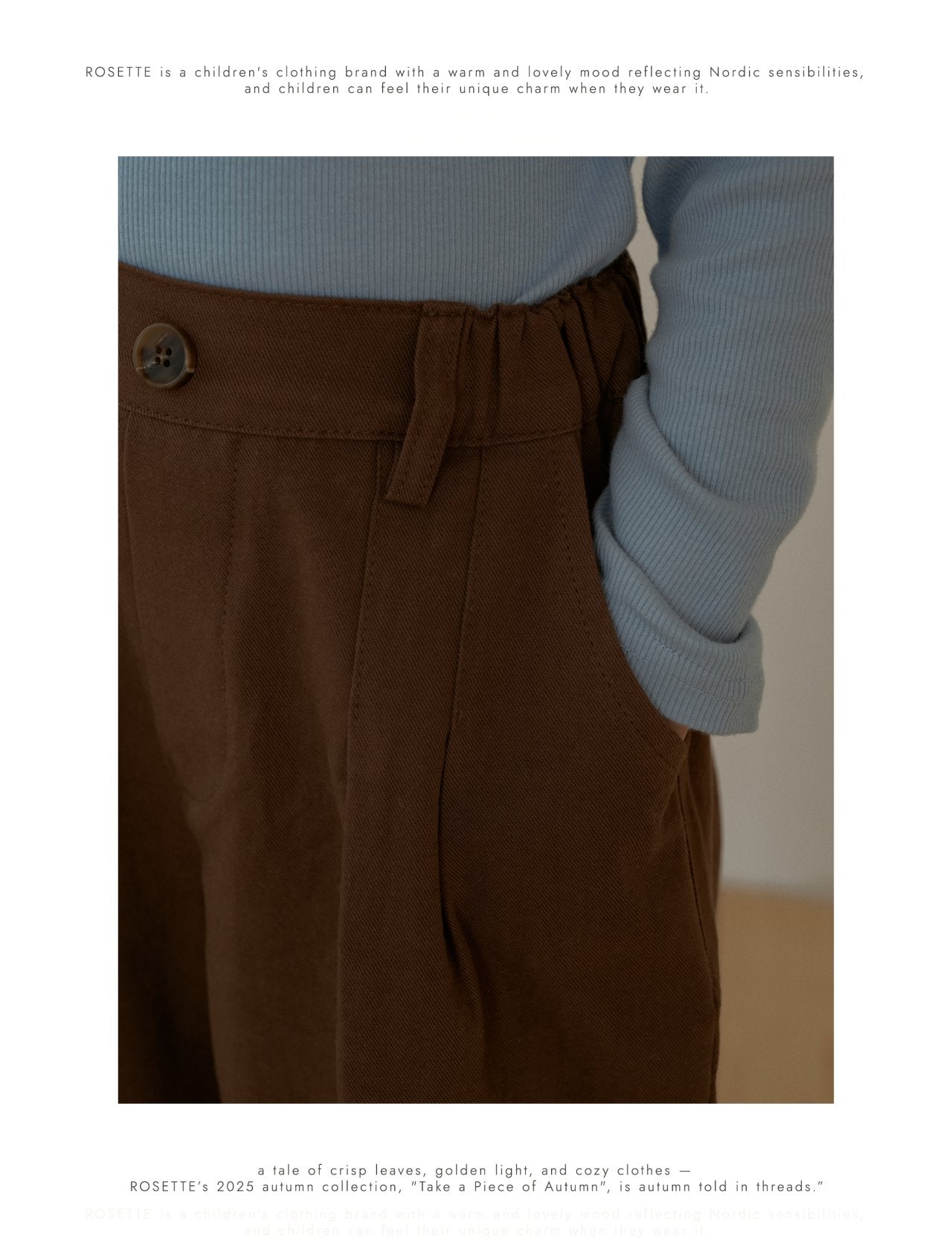<予約>ROSETTE / Milo Pants
