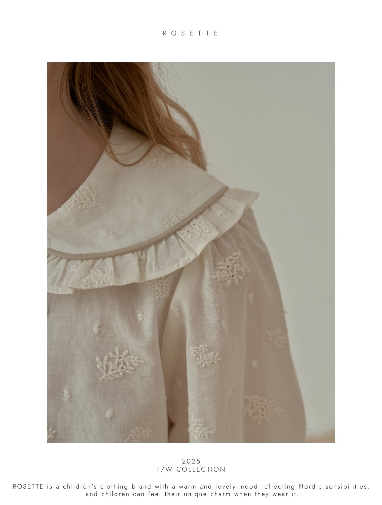 <予約>ROSETTE / Roe Blouse