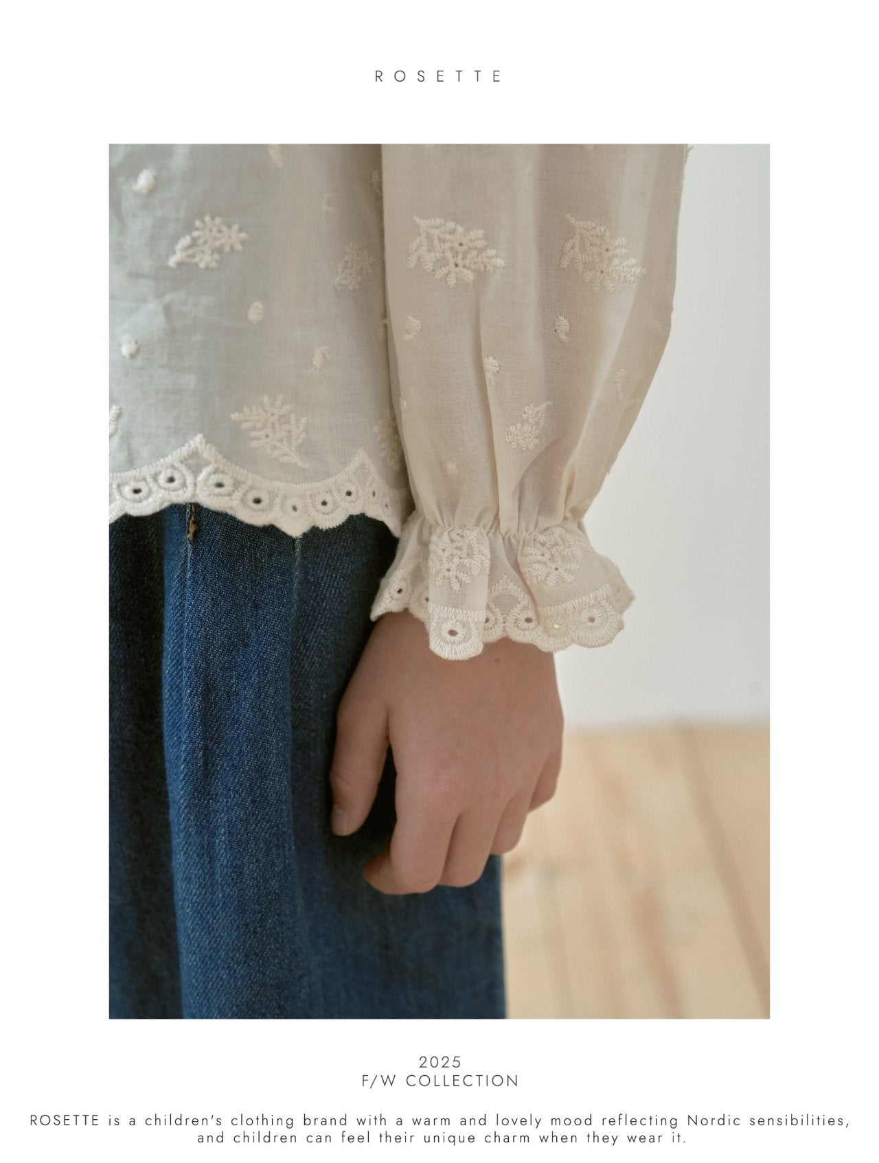 <予約>ROSETTE / Roe Blouse
