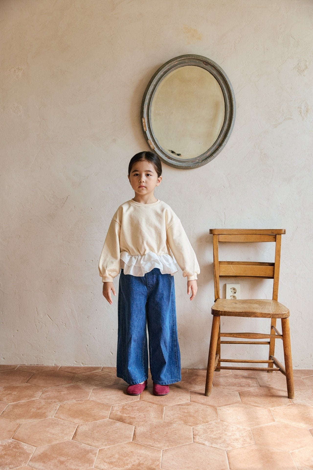 <予約>mon Atelier / Widen Denim Pants