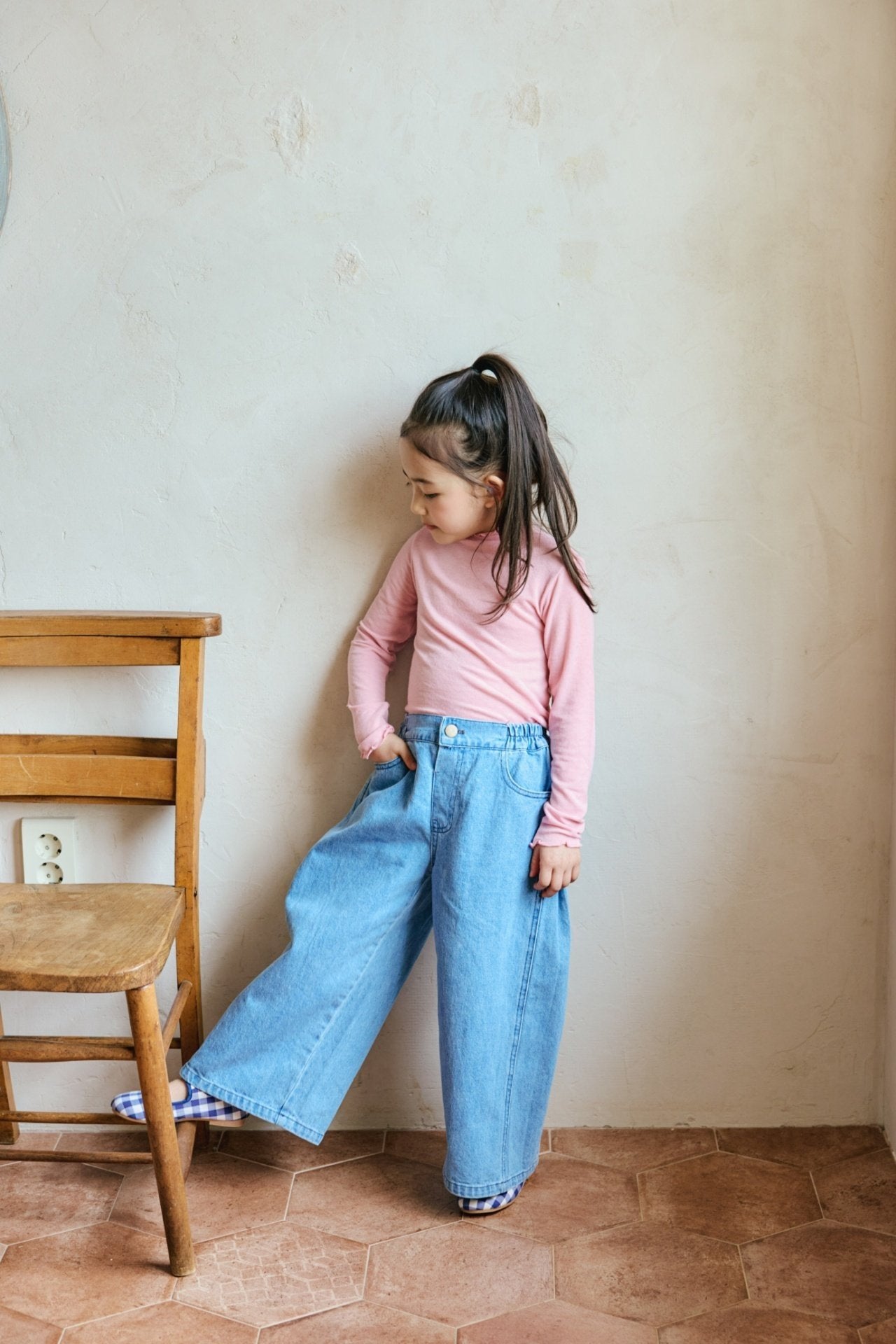 <予約>mon Atelier / Widen Denim Pants