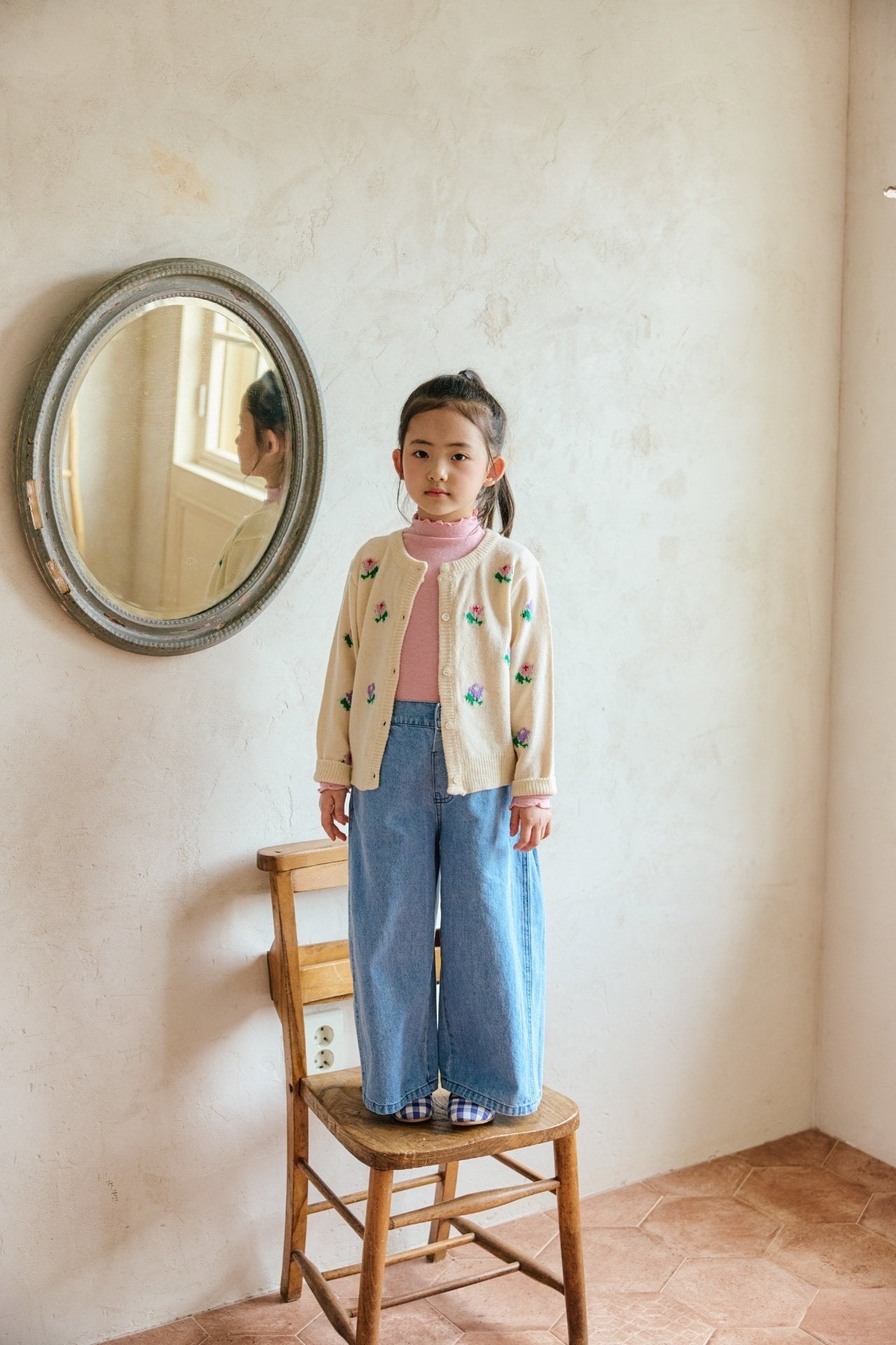 <予約>mon Atelier / Widen Denim Pants