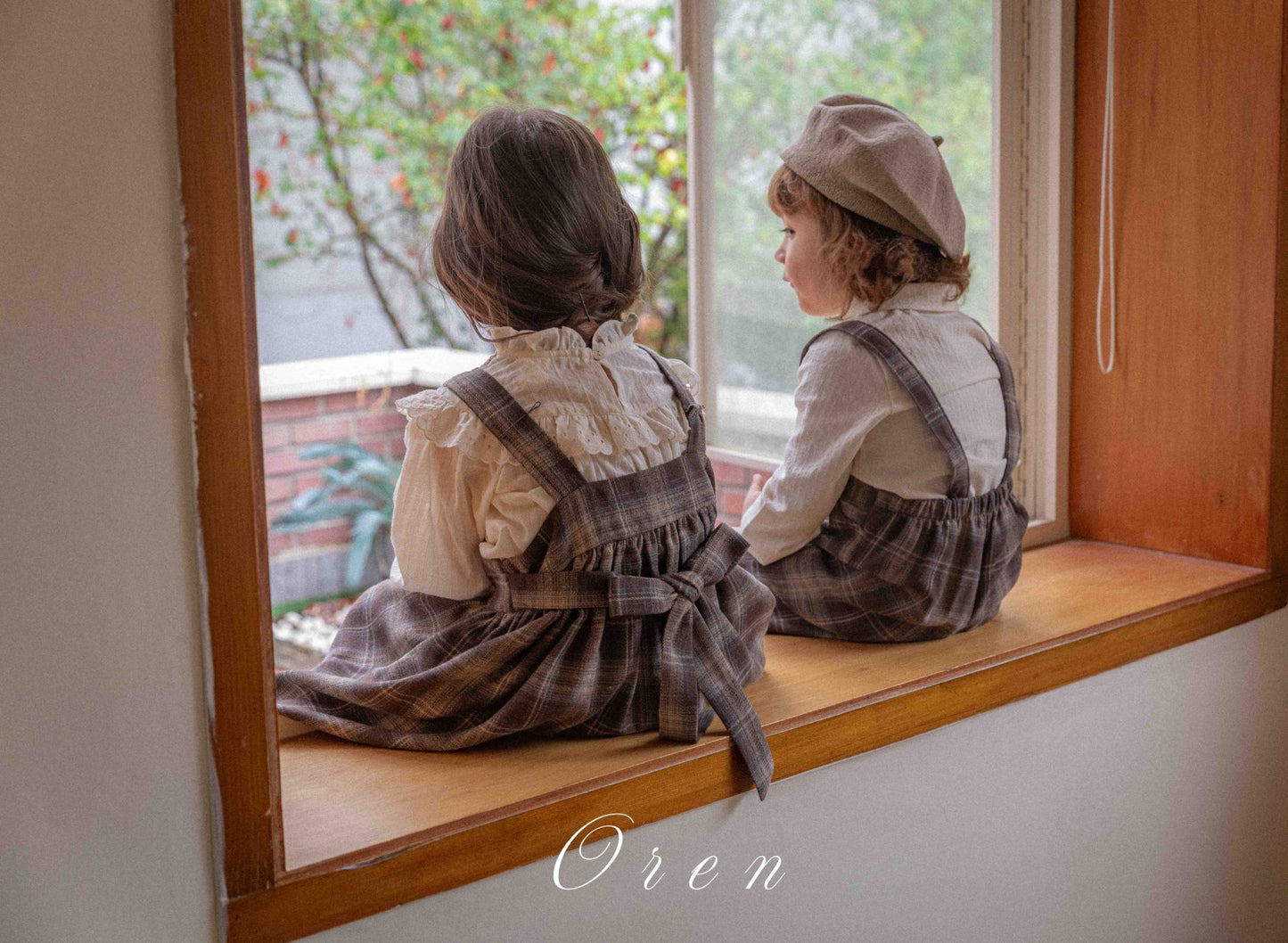 OREN / Noazette Check Overalls
