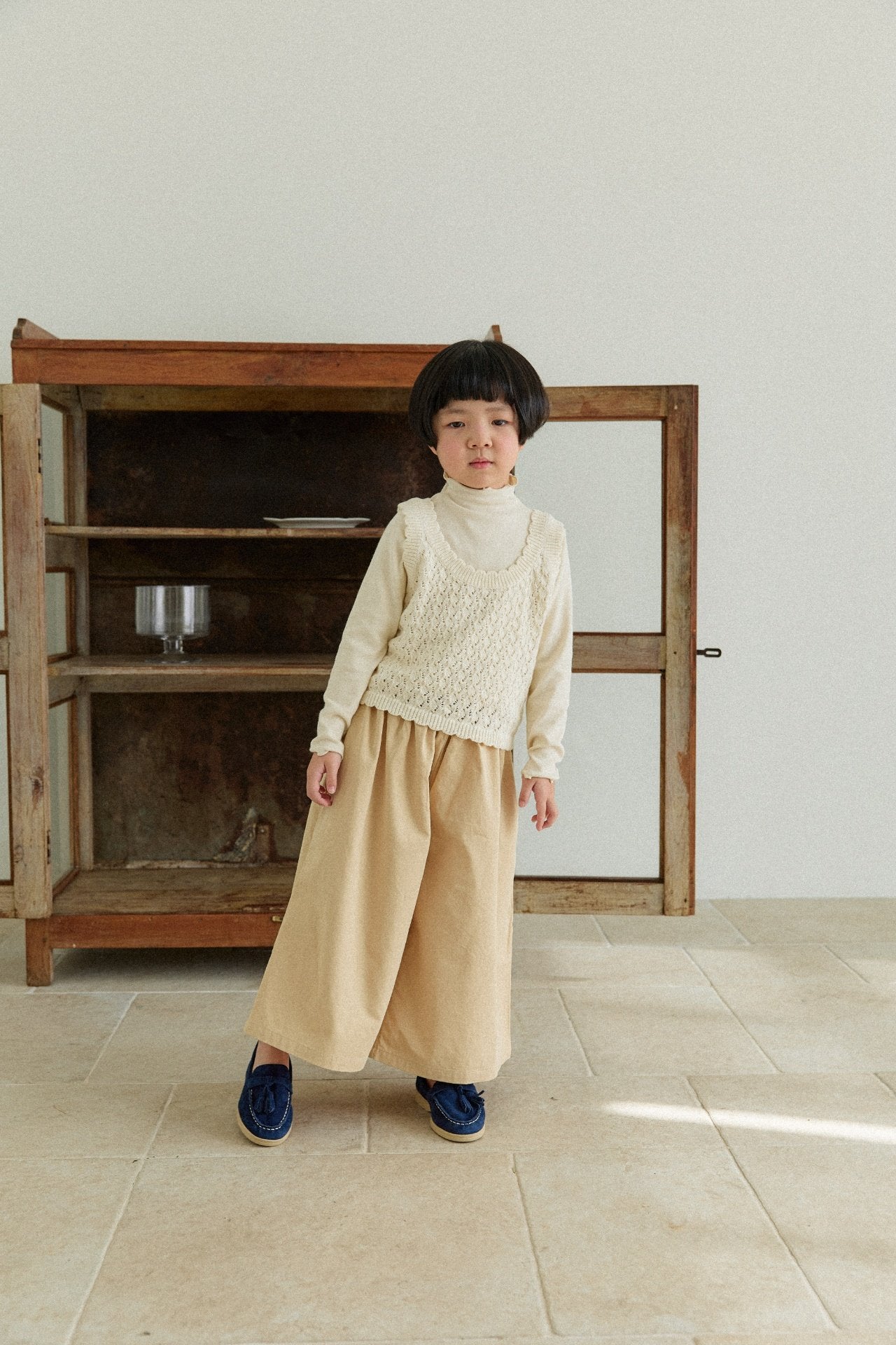mon Atelier / scallop vest