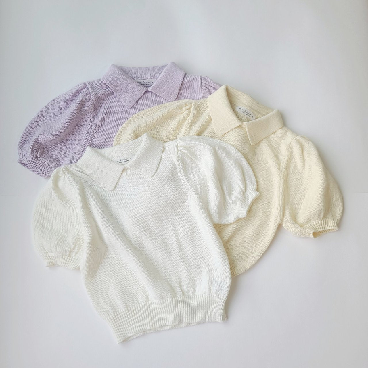 mon Atelier / macaron knit top